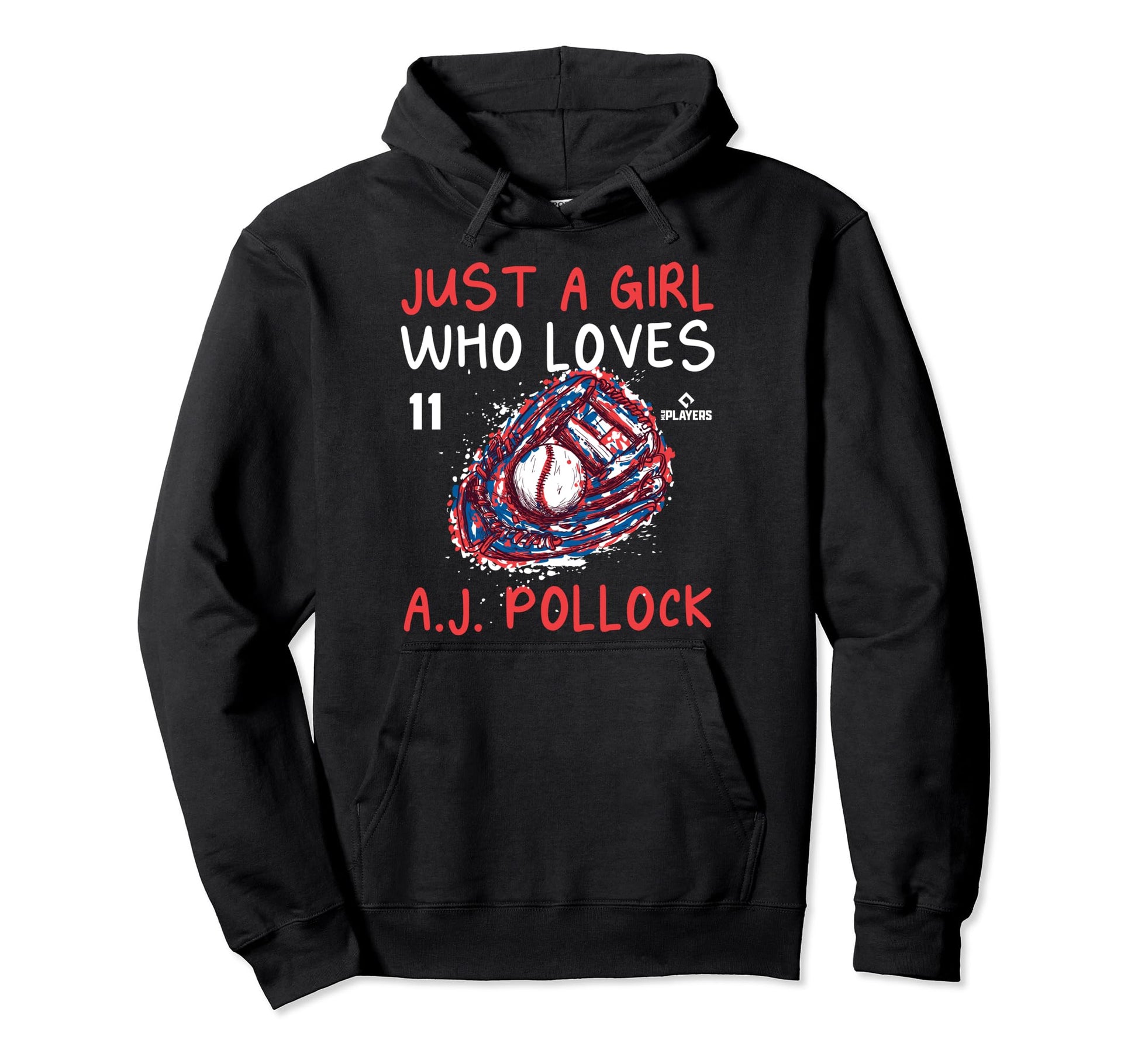 Who Loves Aj Pollock Los Angeles Baseball Hoodie - Graphic Print Men Women - T-Shirt, Sweatshirt, Hoodie