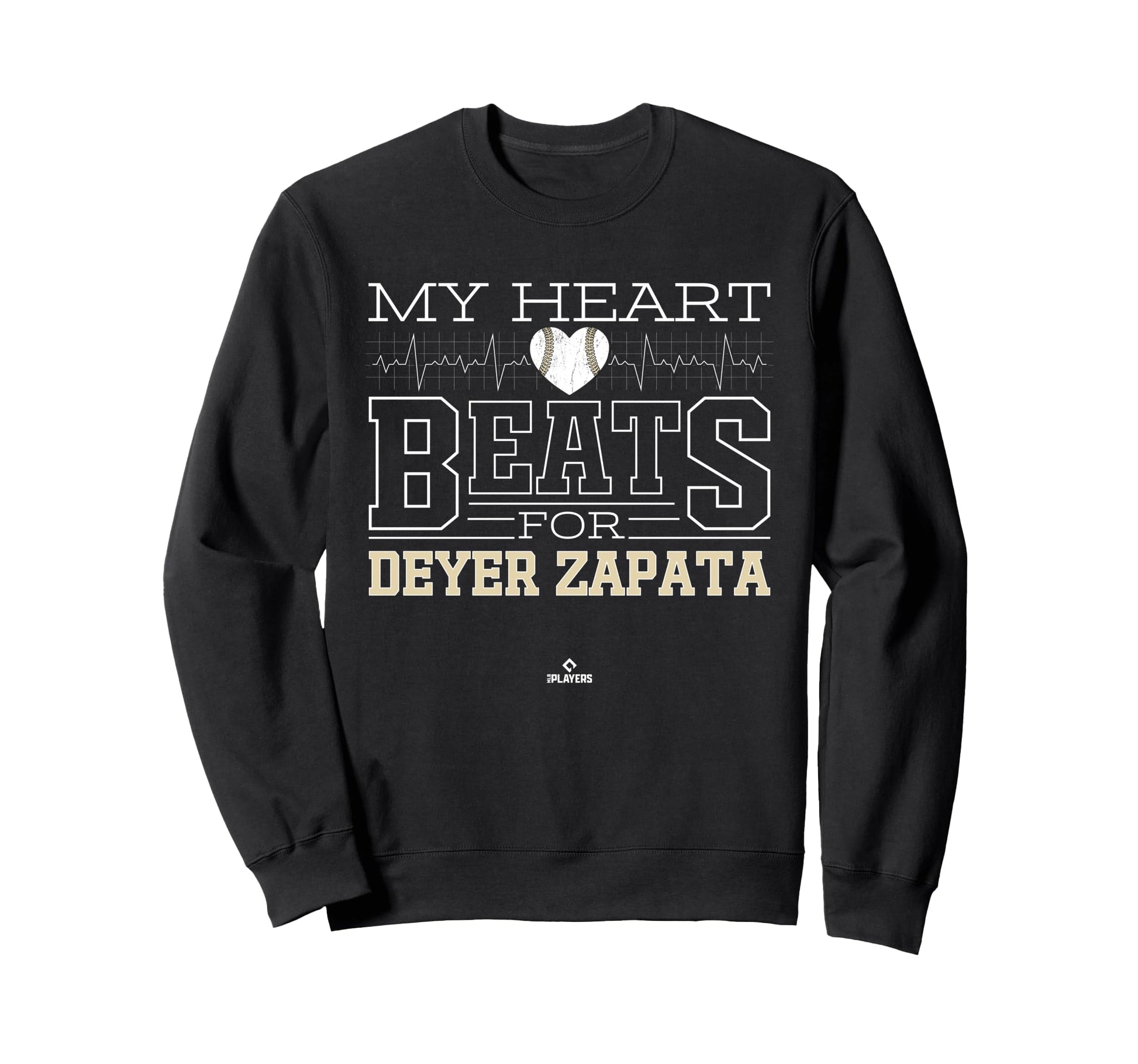 My Heart Beats Deyer Zapata Prospect Sweatshirt - Trendy Graphic Men Women - T-Shirt, Sweatshirt, Hoodie