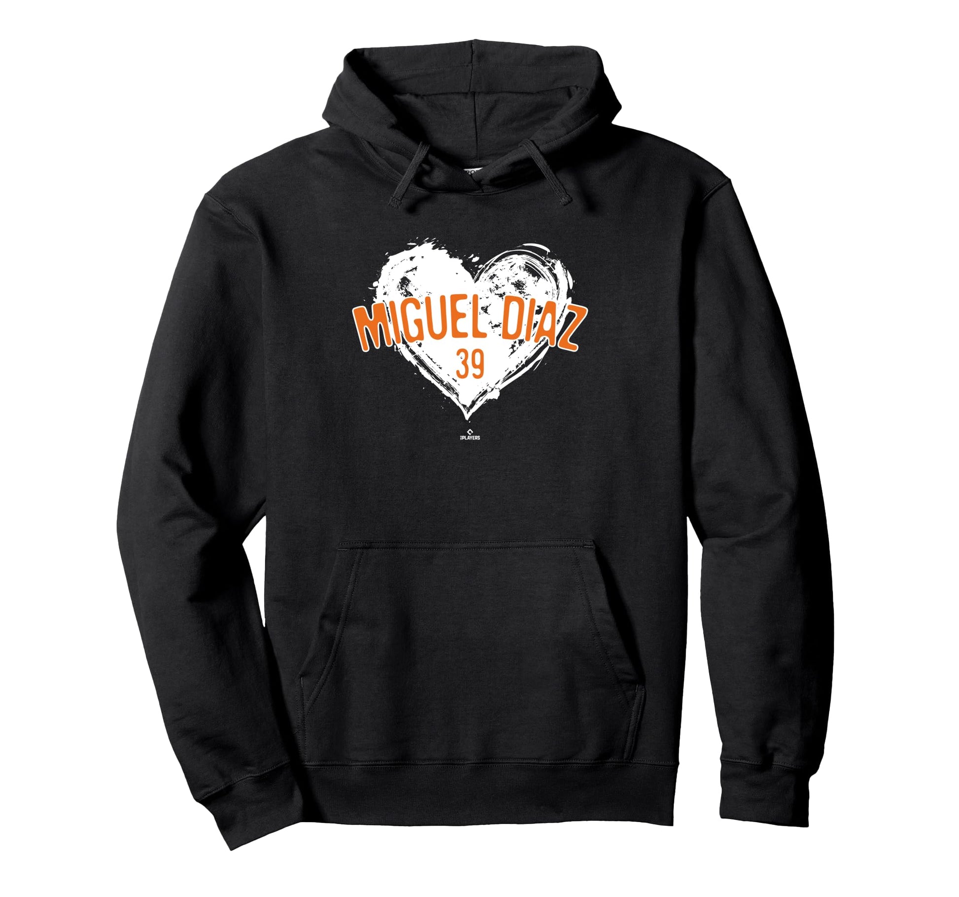 Distressed Heart Miguel Diaz Hoodie - Casual Everyday Wear for Adults - T-Shirt, Sweatshirt, Hoodie