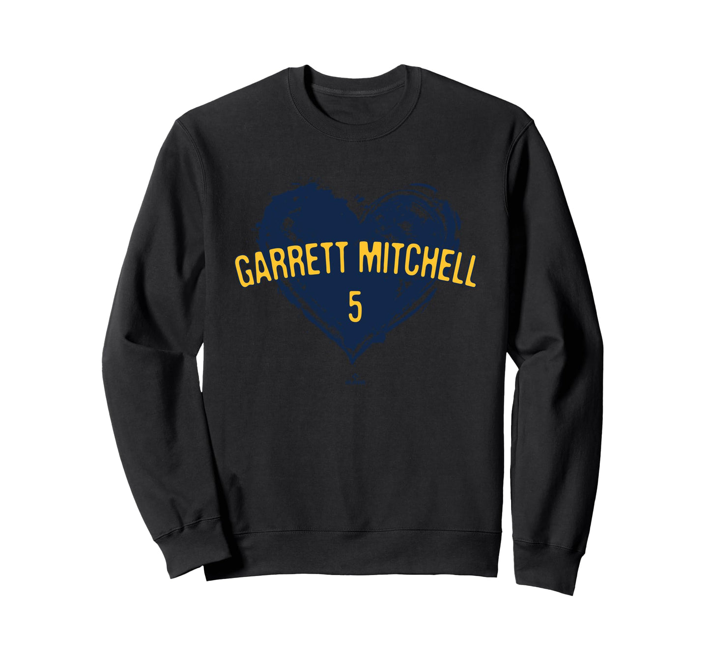 Distressed Heart Garrett Mitchell Sweatshirt - Aesthetic Graphic Men Women - T-Shirt, Sweatshirt, Hoodie
