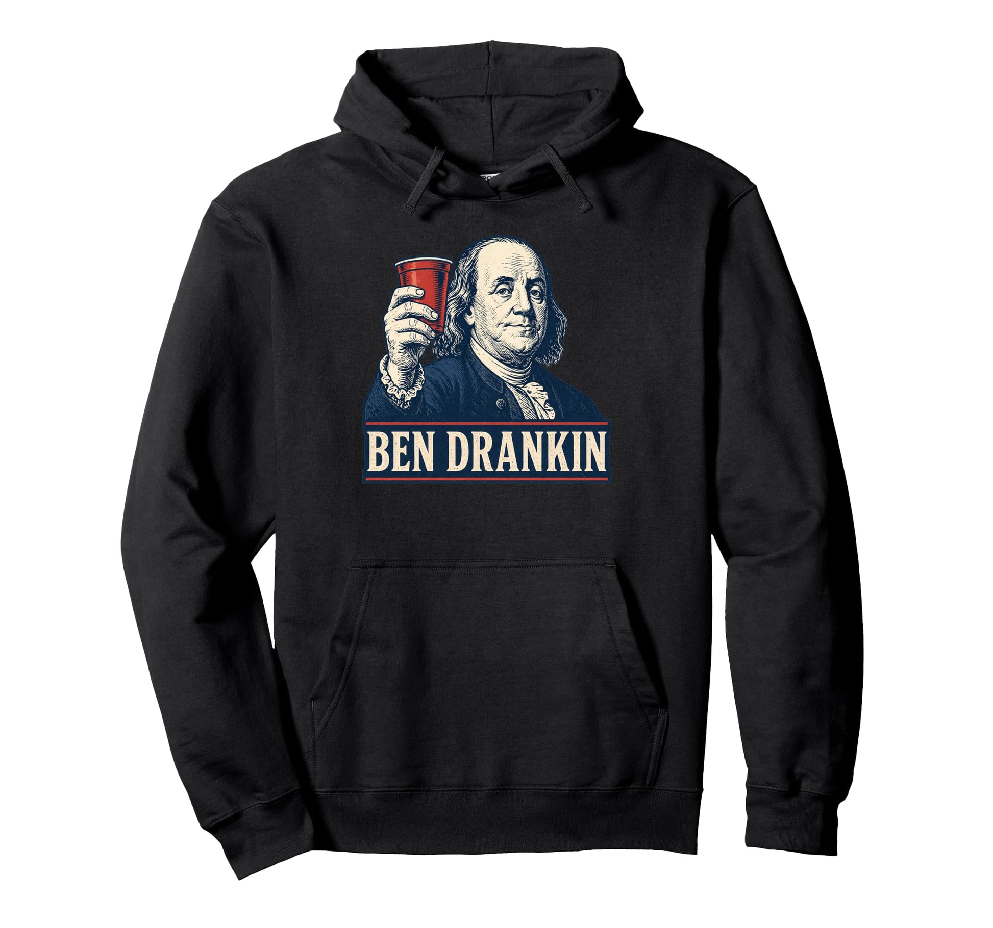 Funny Usa Ben Franklin Been Drankin 4Th Hoodie - Unique Graphic Unisex - T-Shirt, Sweatshirt, Hoodie