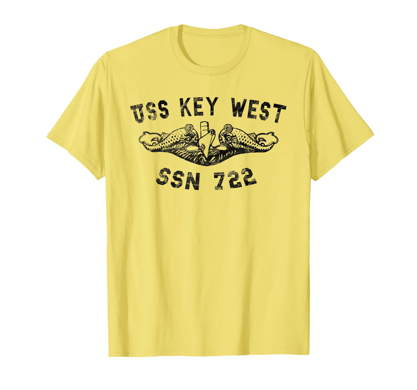 Uss Key West Ssn 722 Attack Submarine T-Shirt - Fun Novelty Design Unisex - T-Shirt, Sweatshirt, Hoodie