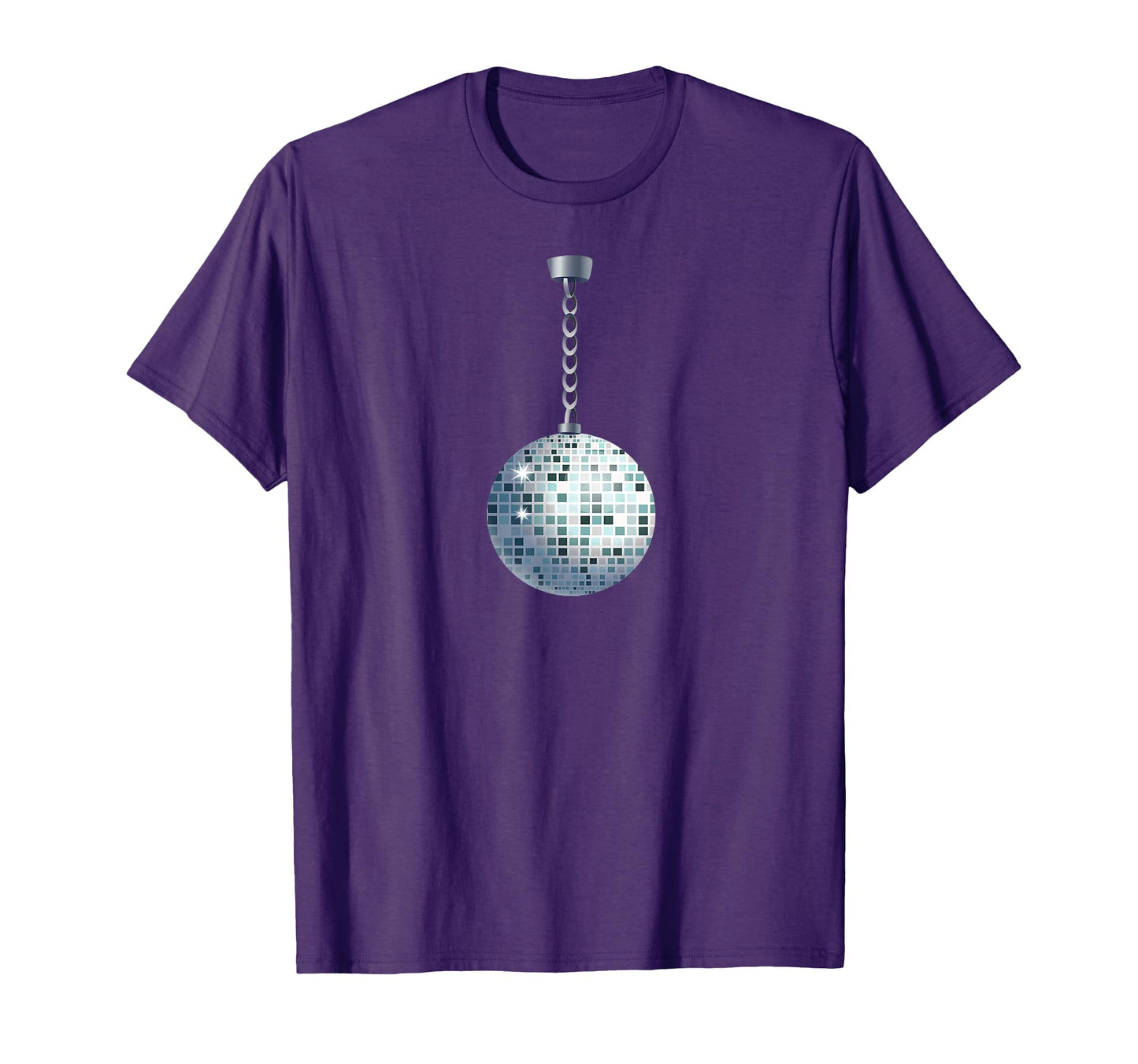 Disco Ball 70S Mirror Ball Dj Dance T-Shirt - Custom Art Print for Adults - T-Shirt, Sweatshirt, Hoodie
