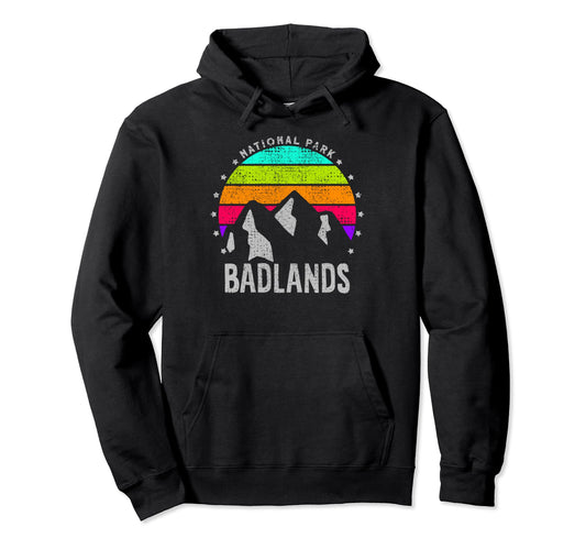 Badlands National Park Us Badlands Hoodie - Trendy Graphic Men Women - T-Shirt, Sweatshirt, Hoodie