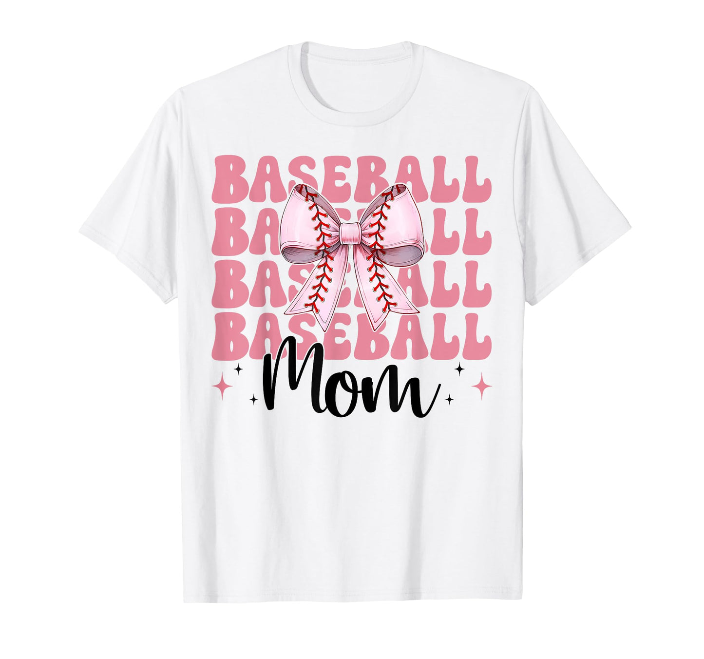 Baseball Mom Baseball Mama Mothers Day T-Shirt - Novelty Apparel Unisex - T-Shirt, Sweatshirt, Hoodie