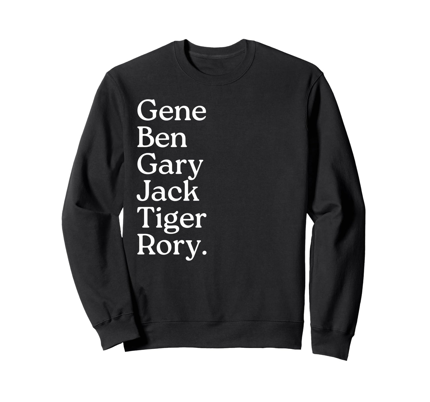 Golf Grand Slam Winners Rory Tiger Sweatshirt - Trendy Graphic for Adults - T-Shirt, Sweatshirt, Hoodie