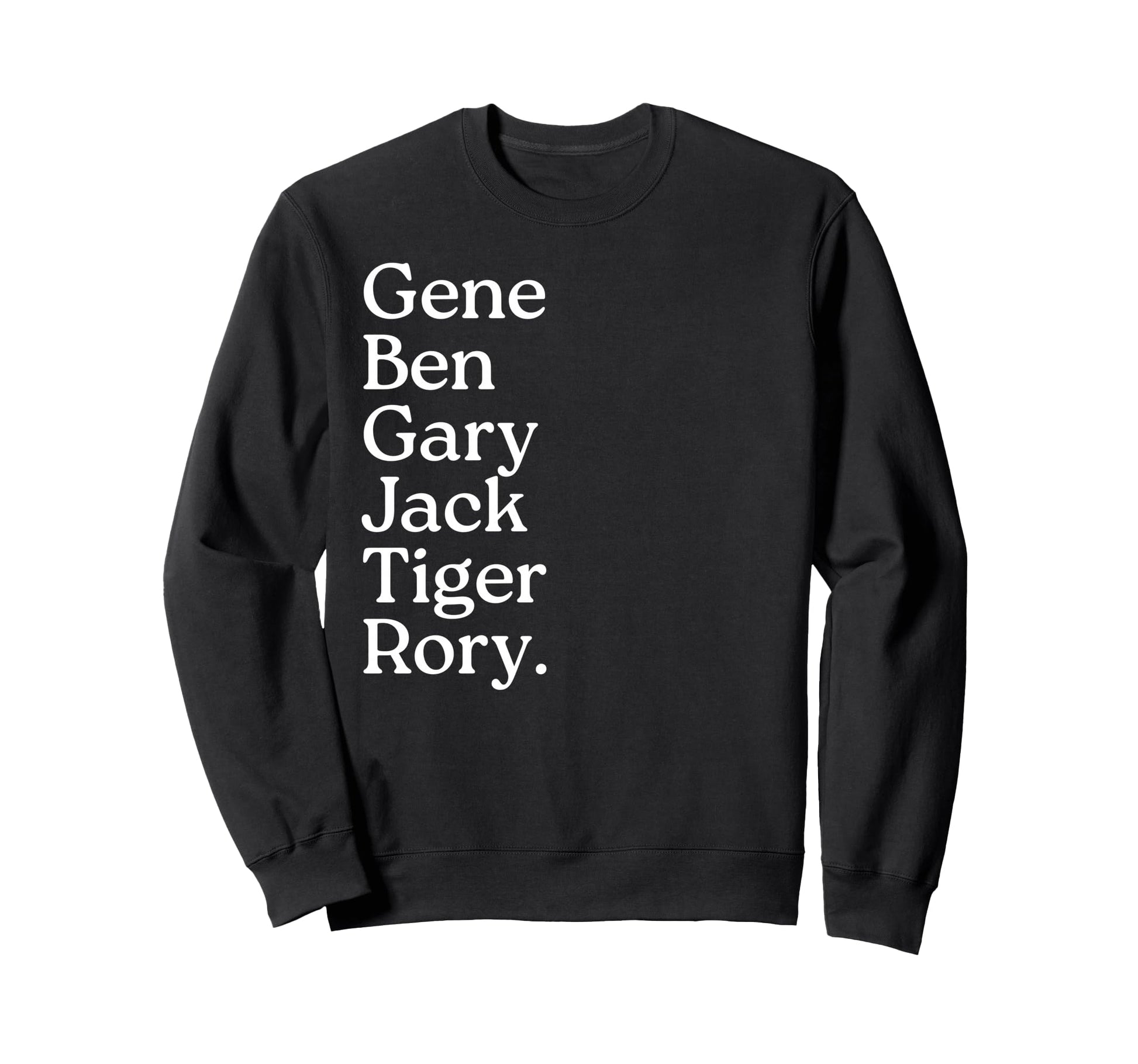 Golf Grand Slam Winners Rory Tiger Sweatshirt - Trendy Graphic for Adults - T-Shirt, Sweatshirt, Hoodie