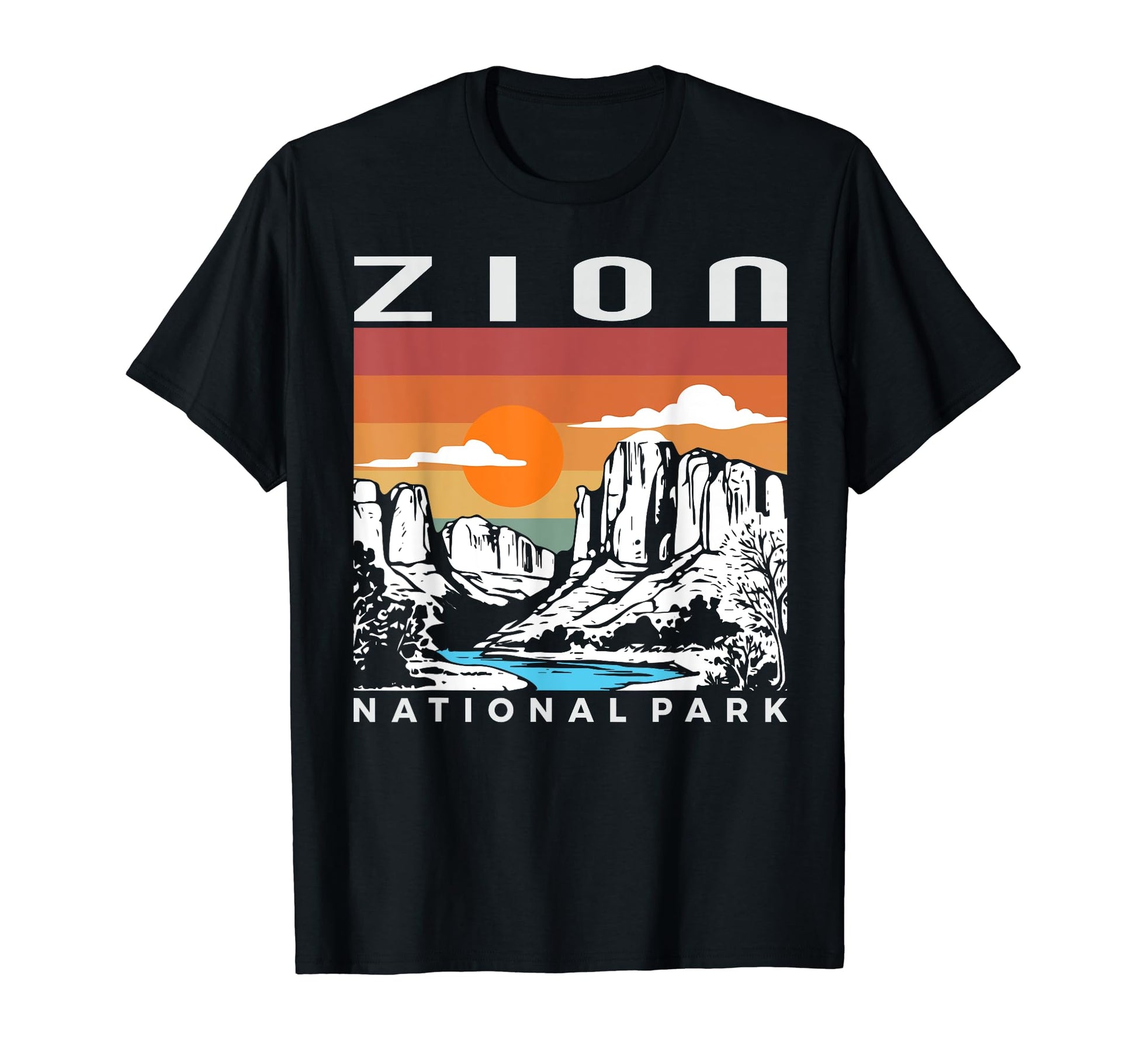 Zion National Park Visit Utah Zion National T-Shirt - Graphic Print Unisex - T-Shirt, Sweatshirt, Hoodie