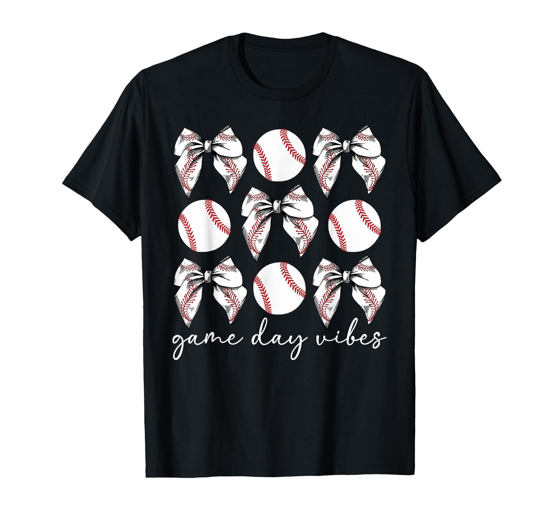 Game Day Vibes Baseball Game Day Baseball T-Shirt - Novelty Apparel Unisex - T-Shirt, Sweatshirt, Hoodie