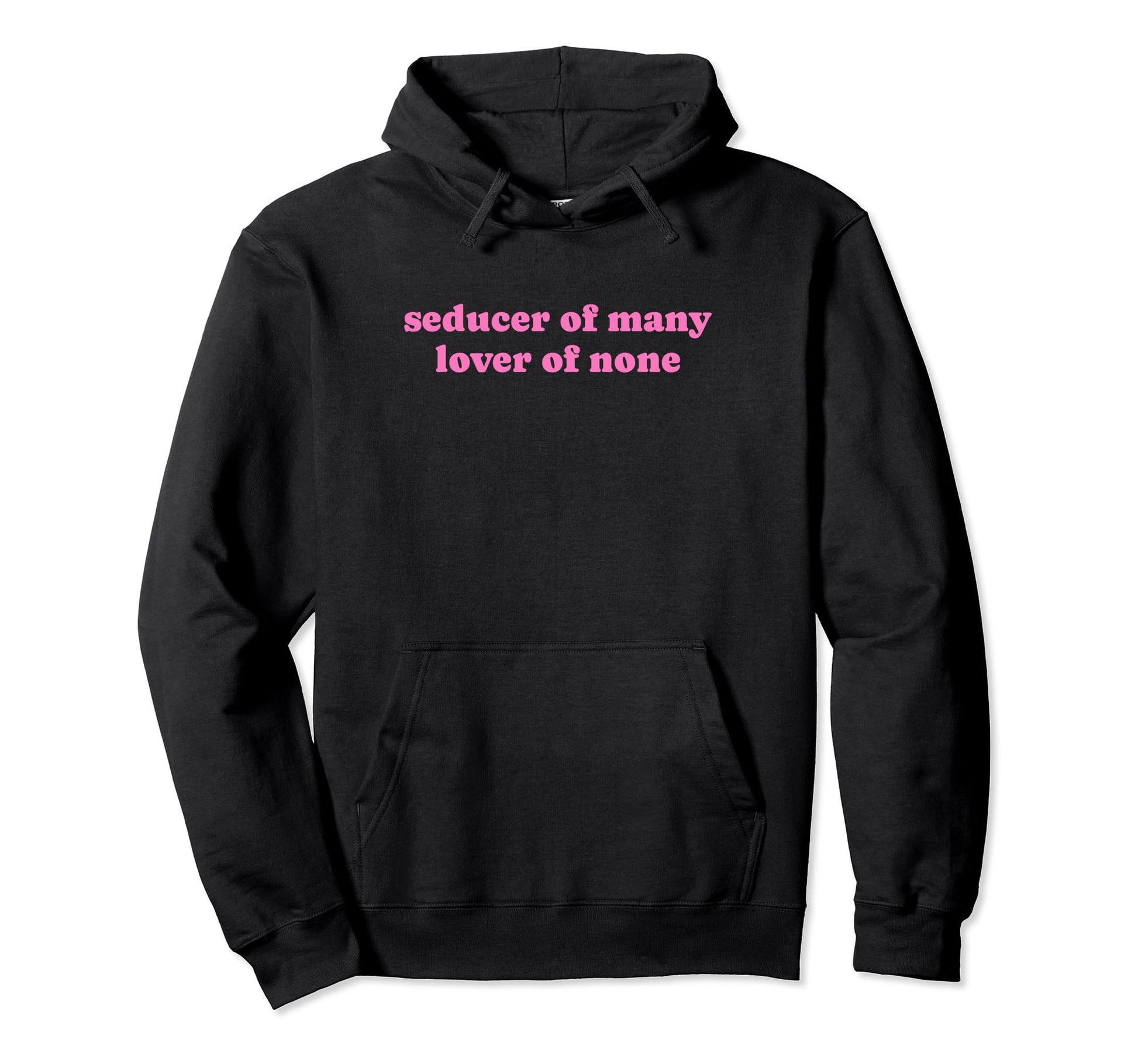 Seducer Many Lover None Y2K Aesthetic Hoodie - Graphic Print Men Women - T-Shirt, Sweatshirt, Hoodie