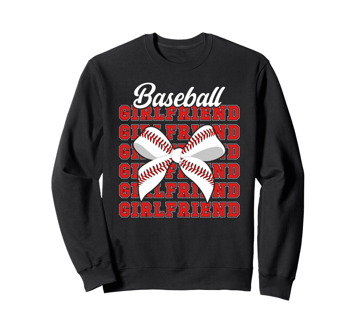 Baseball Girlfriend Coquette Baseball Sweatshirt - Custom Art Print Unisex - T-Shirt, Sweatshirt, Hoodie