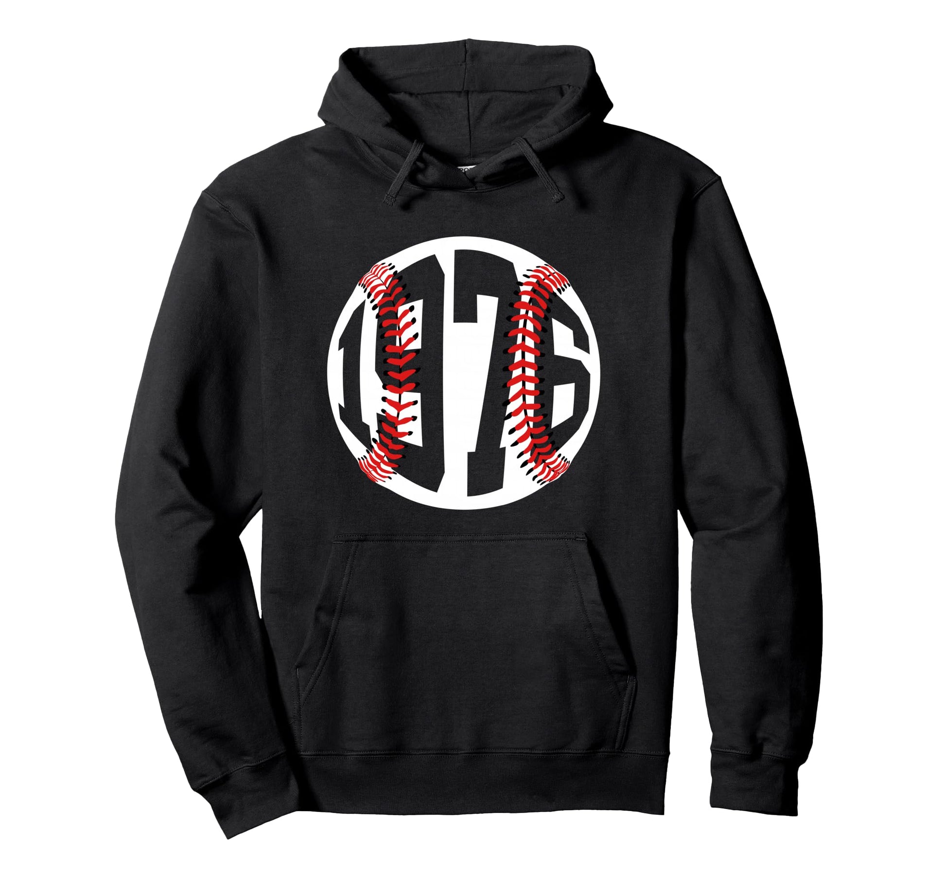 1976 Baseball 50Th Birthday Hoodie - Unique Graphic for Adults - T-Shirt, Sweatshirt, Hoodie
