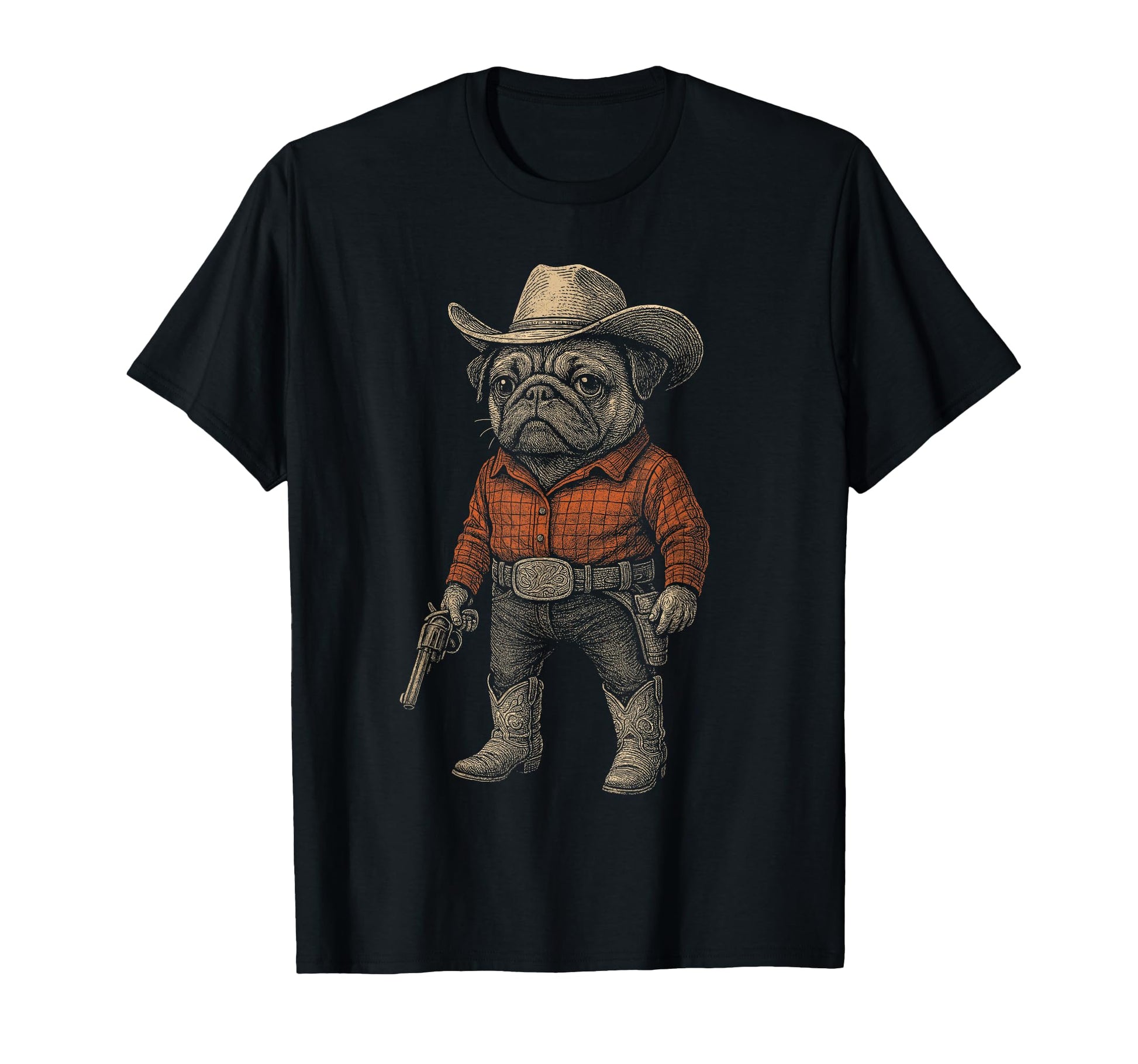 Funny Pug Costume Dog Dad Mom Dog T-Shirt - Graphic Print for Adults - T-Shirt, Sweatshirt, Hoodie