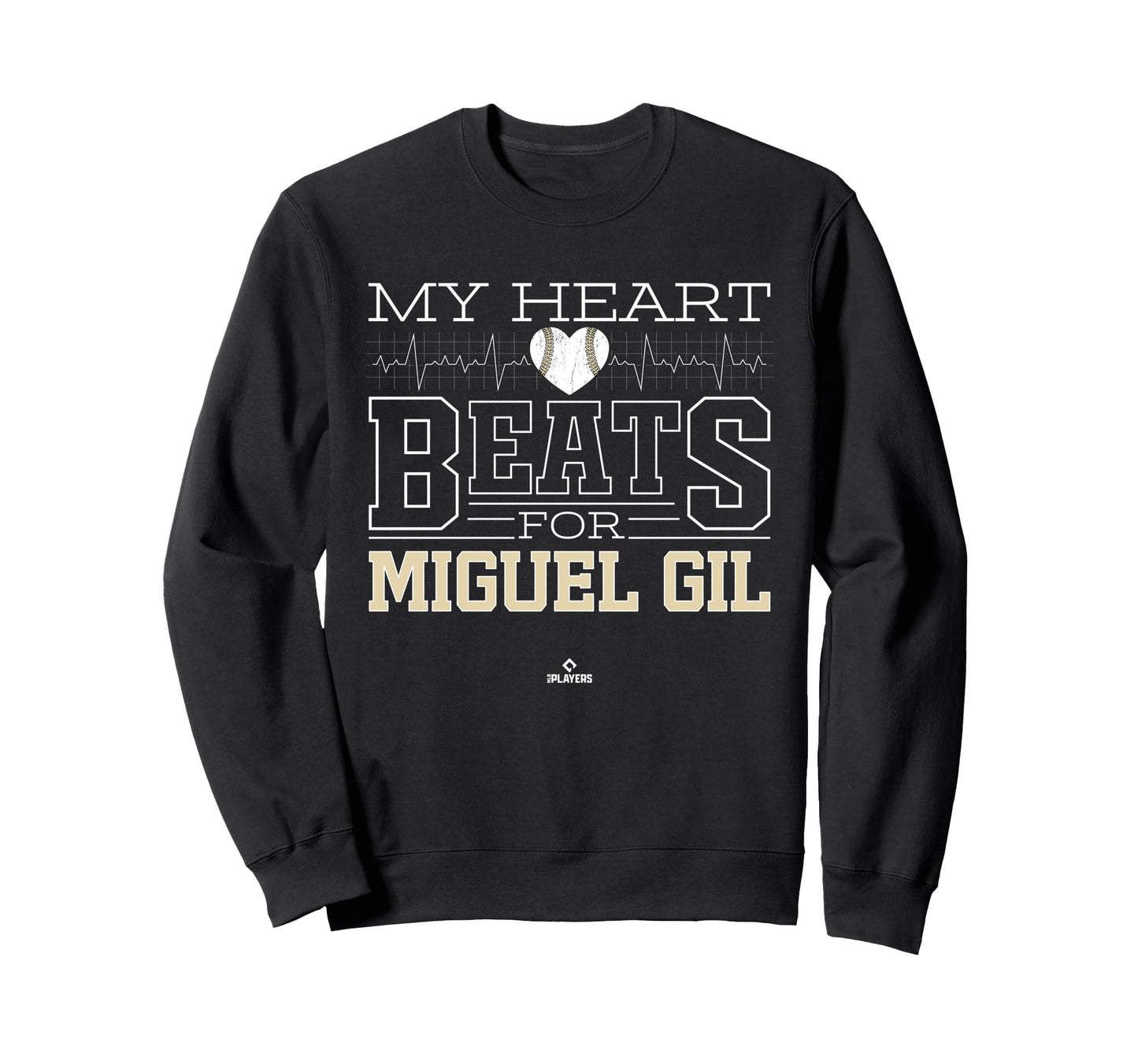 My Heart Beats Miguel Gil Prospect Sweatshirt - Trendy Graphic Unisex - T-Shirt, Sweatshirt, Hoodie