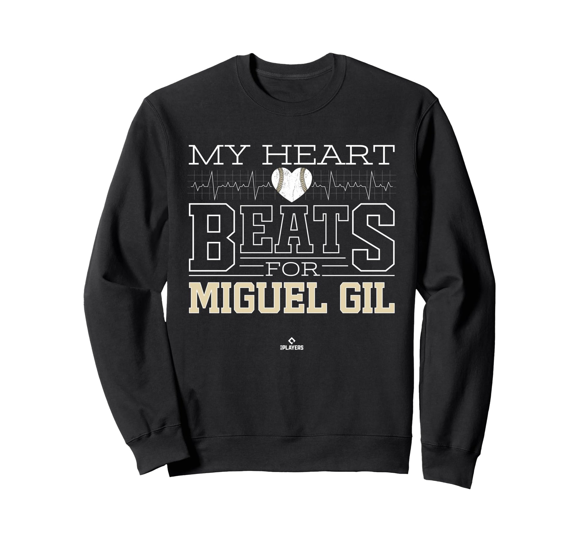 My Heart Beats Miguel Gil Prospect Sweatshirt - Trendy Graphic Unisex - T-Shirt, Sweatshirt, Hoodie