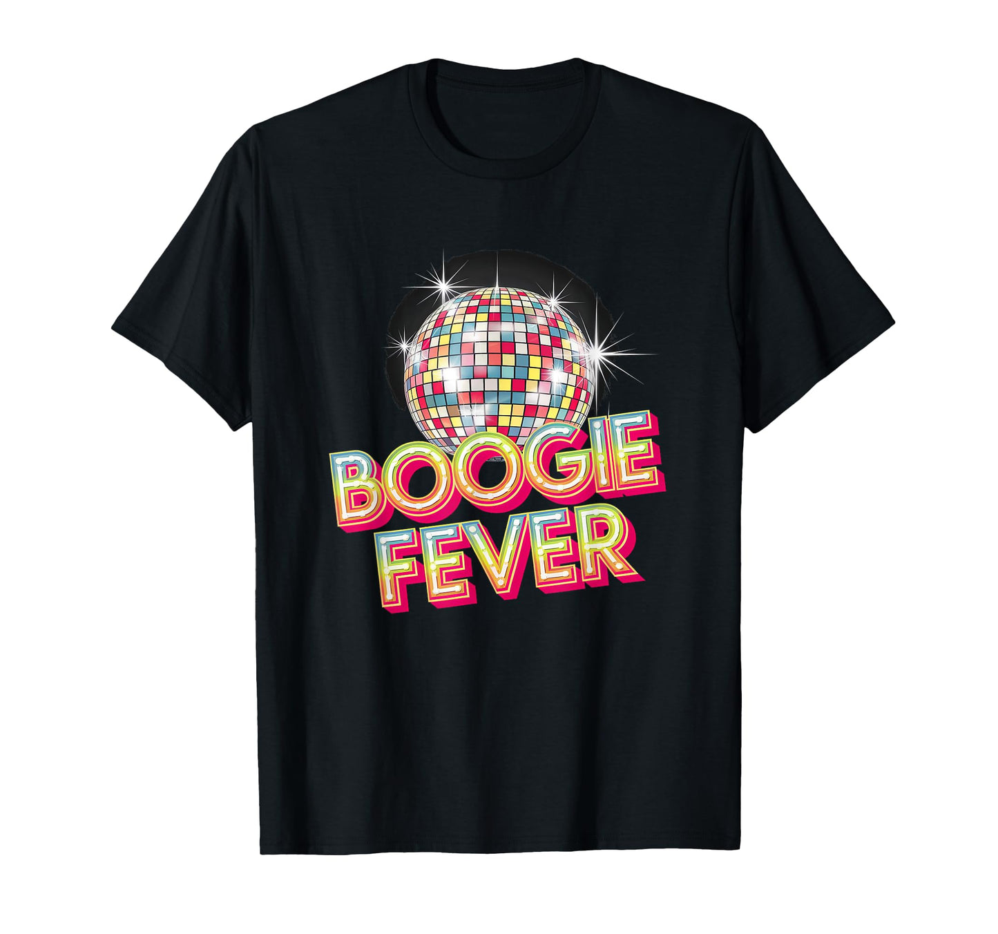 Disco Ball Boogie Fever Discoball Party T-Shirt - Minimalist Print Unisex - T-Shirt, Sweatshirt, Hoodie