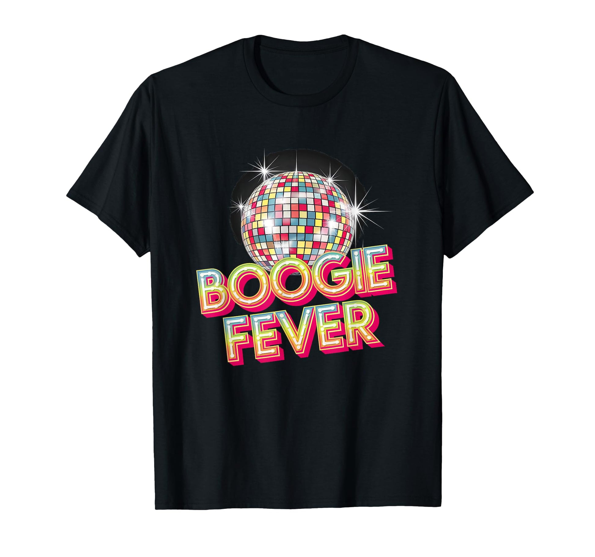 Disco Ball Boogie Fever Discoball Party T-Shirt - Minimalist Print Unisex - T-Shirt, Sweatshirt, Hoodie