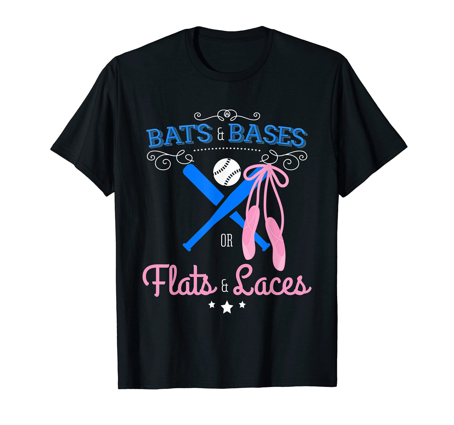Baseball Bats Bases Flats Laces Gender T-Shirt - Trendy Graphic Men Women - T-Shirt, Sweatshirt, Hoodie