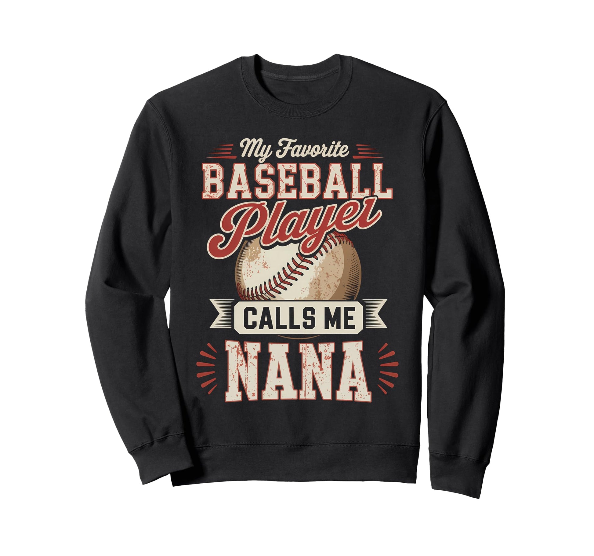 My Favorite Baseball Player Calls Sweatshirt - Minimalist Print for Adults - T-Shirt, Sweatshirt, Hoodie