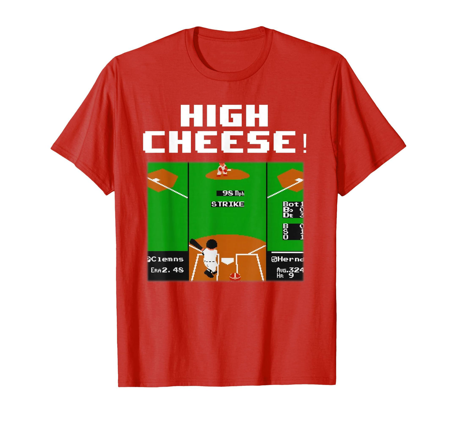 High Cheese Rbi Baseball T-Shirt - Trendy Graphic Men Women - T-Shirt, Sweatshirt, Hoodie