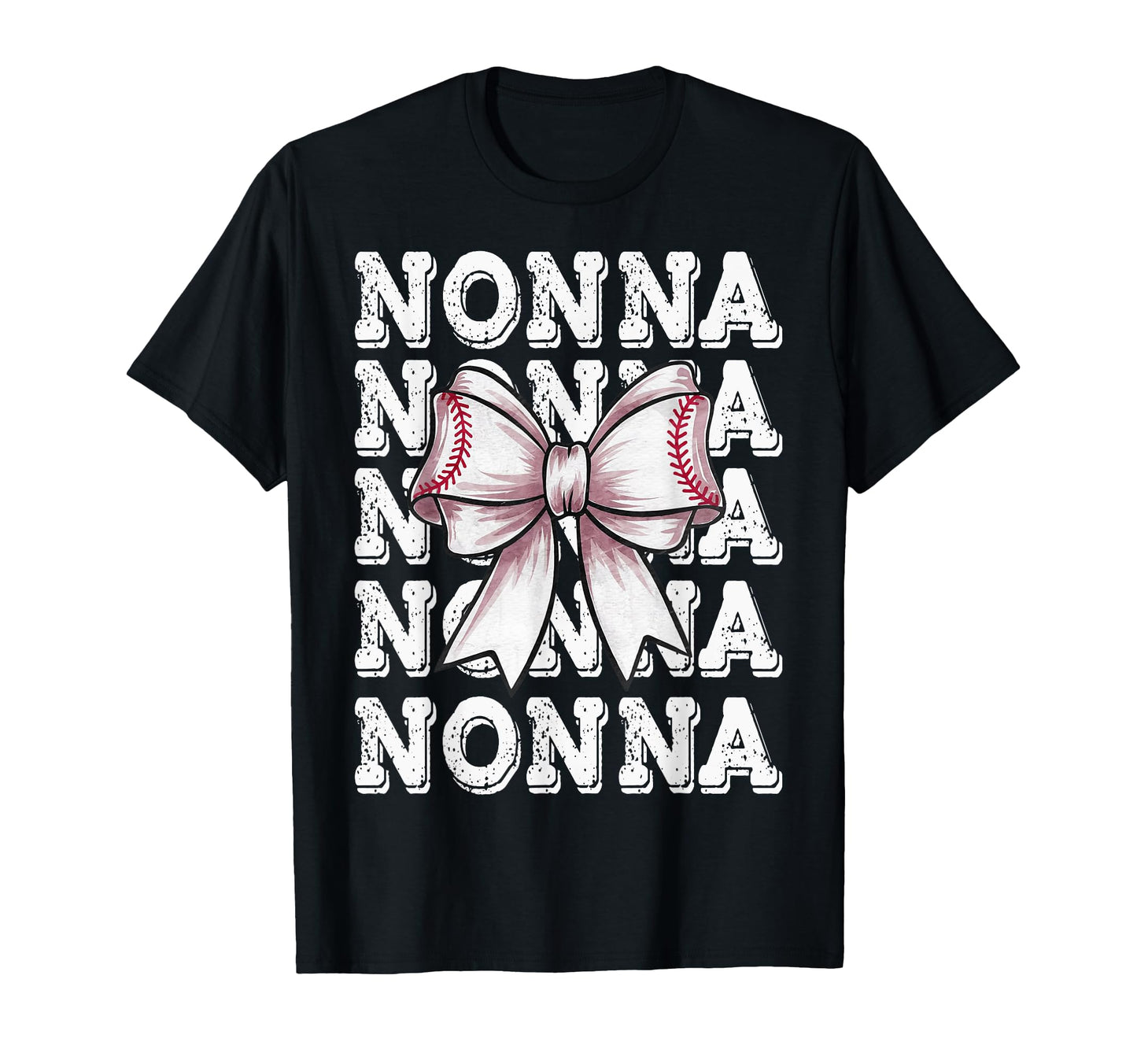 Coquette Baseball Nonna Matching T-Shirt - Minimalist Print for Adults - T-Shirt, Sweatshirt, Hoodie
