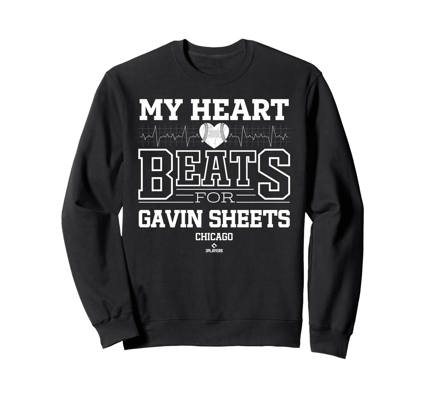 My Heart Beats Gavin Sheets Chicago Sweatshirt - Graphic Print Unisex - T-Shirt, Sweatshirt, Hoodie