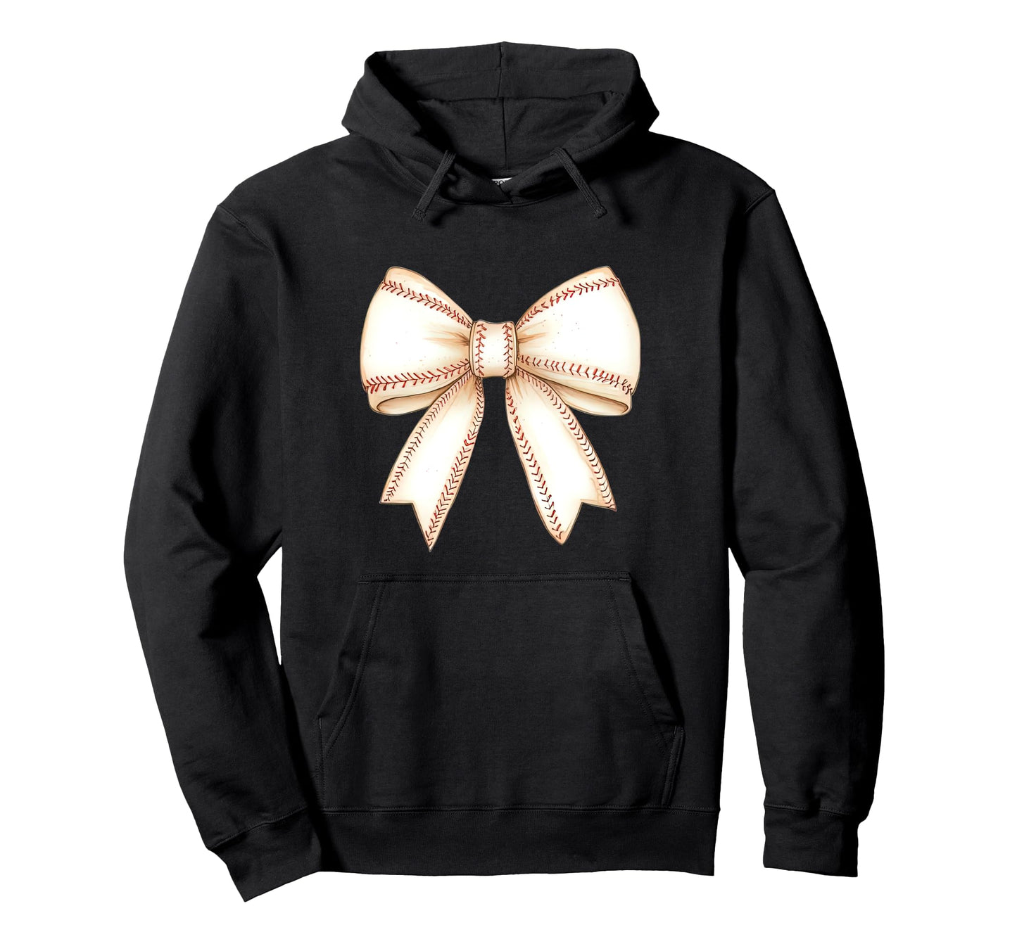 Baseball Mothers Day Baseball Coquette Hoodie - Trendy Graphic for Adults - T-Shirt, Sweatshirt, Hoodie