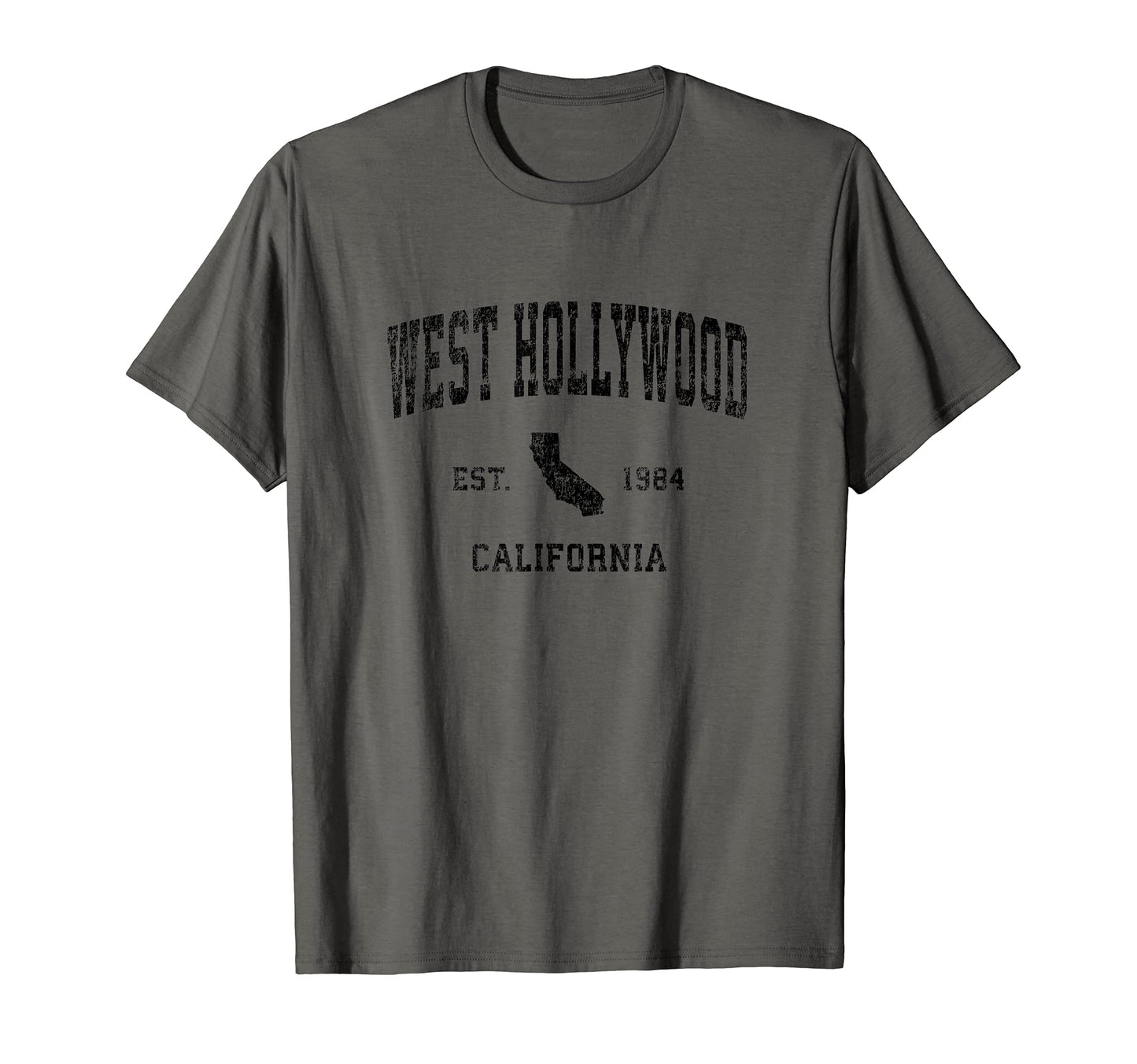 West Hollywood California Ca Sports T-Shirt - Fun Novelty Design Men Women - T-Shirt, Sweatshirt, Hoodie