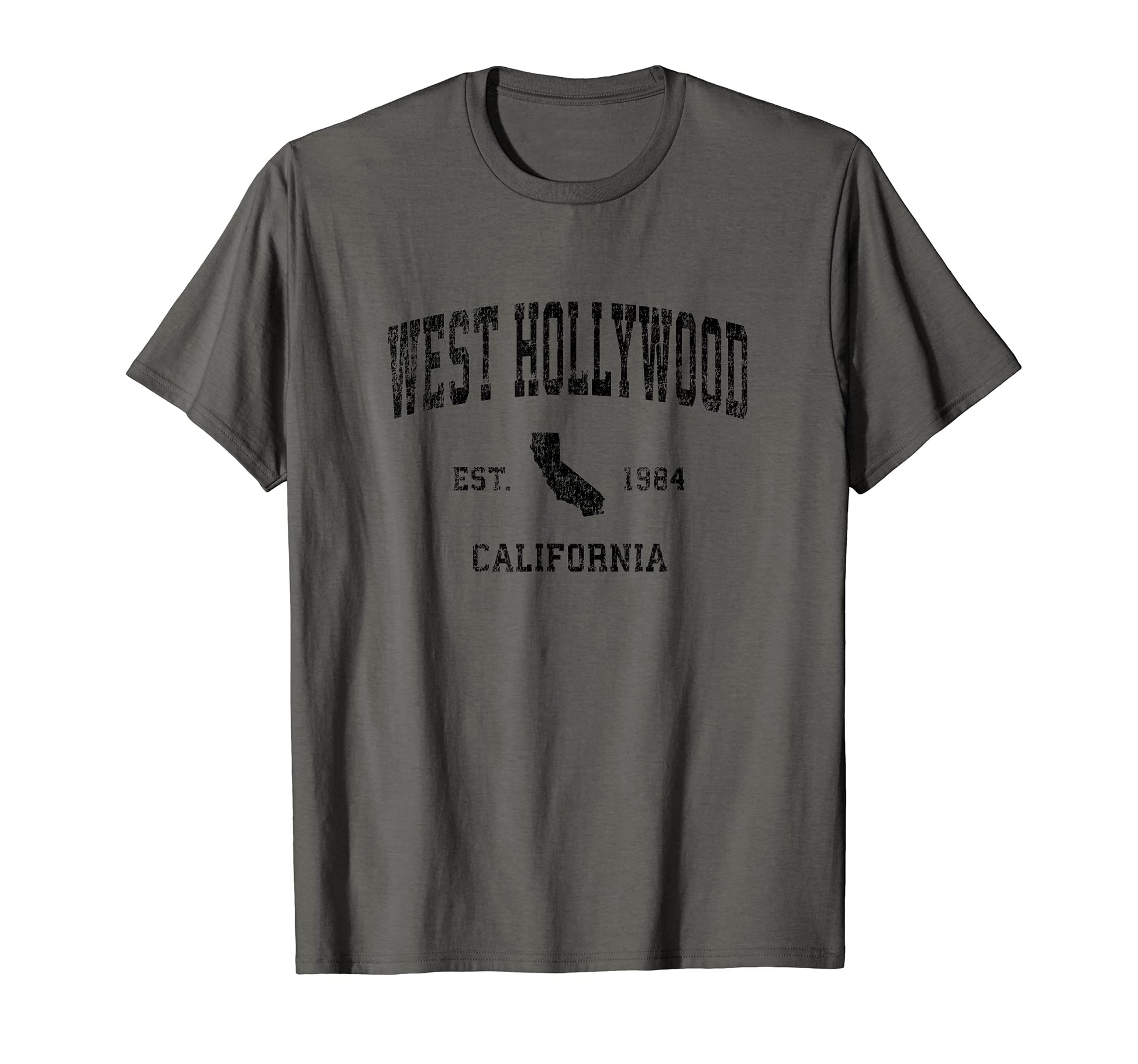 West Hollywood California Ca Sports T-Shirt - Fun Novelty Design Men Women - T-Shirt, Sweatshirt, Hoodie