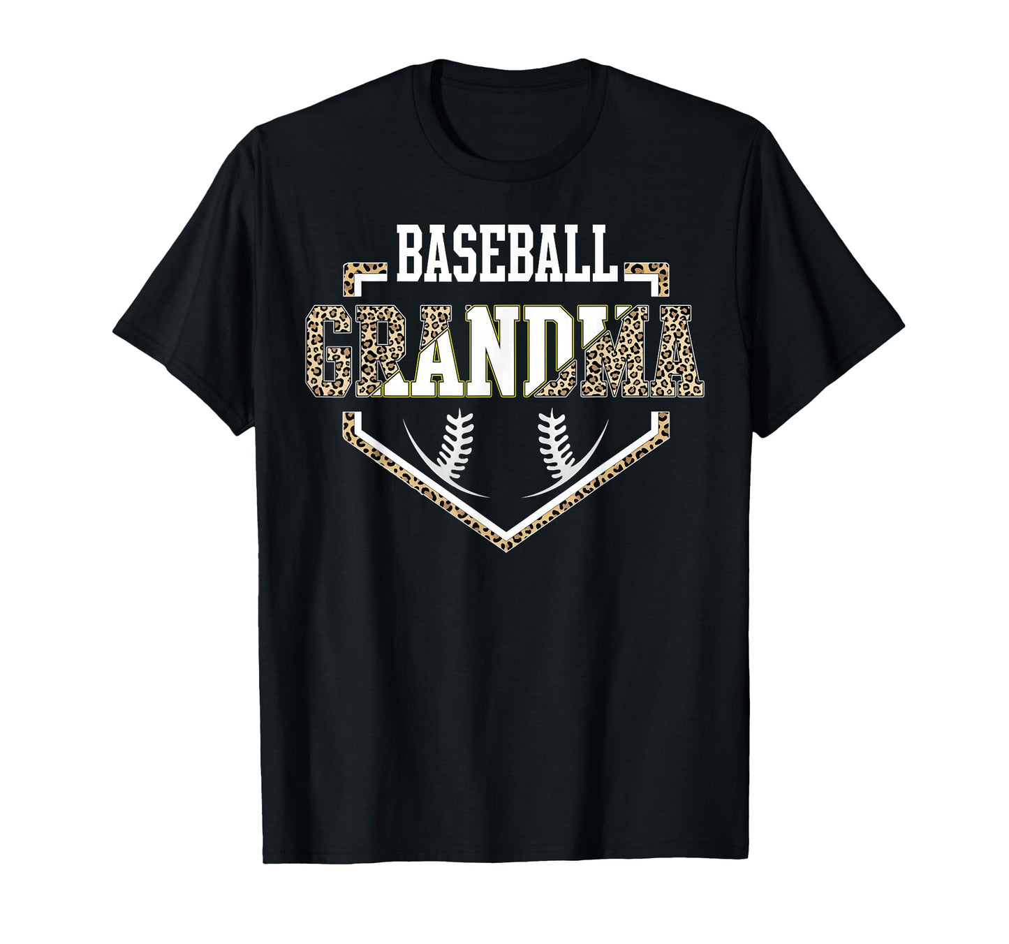 Baseball Grandma Leopard Nana Gigi T-Shirt - Streetwear Style Men Women - T-Shirt, Sweatshirt, Hoodie