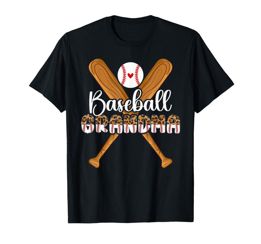 Baseball Grandma Baseball Player T-Shirt - Custom Art Print Unisex - T-Shirt, Sweatshirt, Hoodie