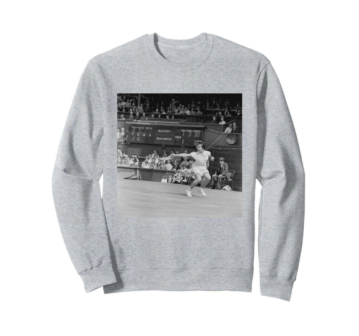 Billie Jean King 39 Grand Slam Winner Sweatshirt - Unique Graphic Unisex - T-Shirt, Sweatshirt, Hoodie
