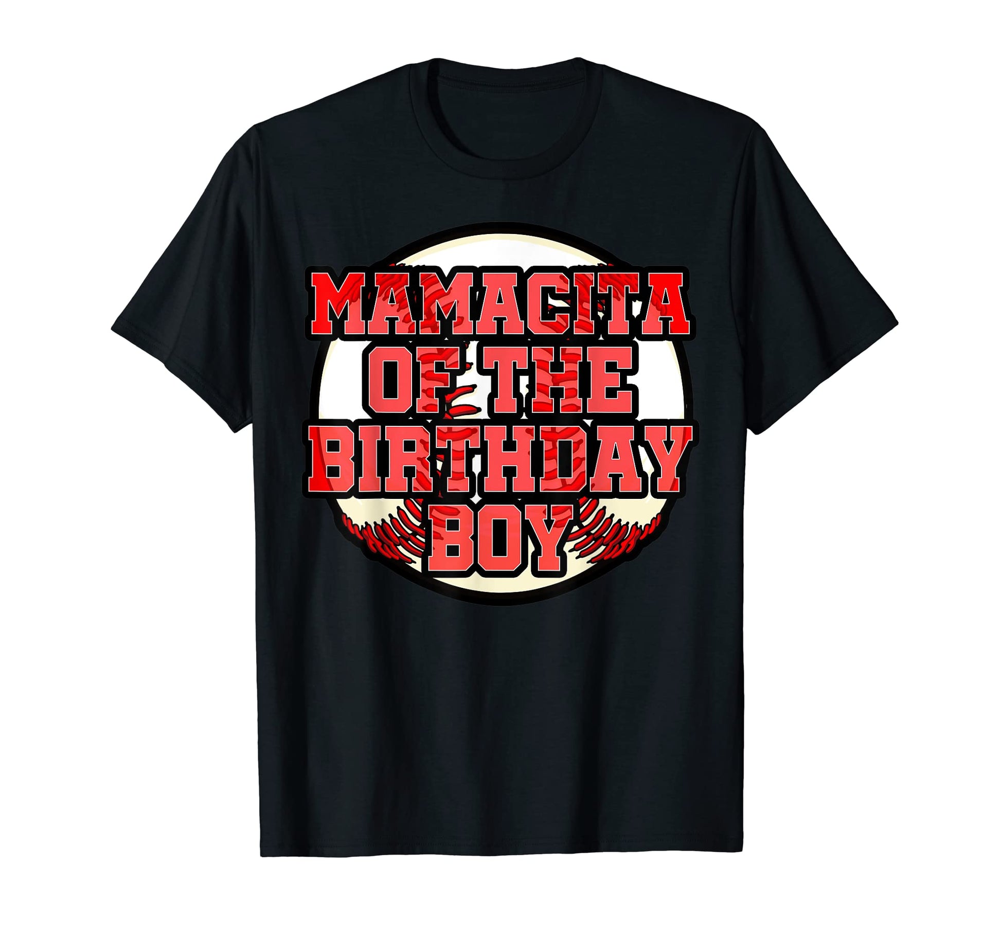 Mamacita Birthday Baseball Bday Party T-Shirt - Aesthetic Graphic Unisex - T-Shirt, Sweatshirt, Hoodie