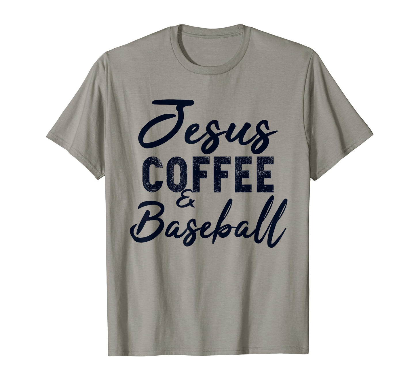 Jesus Coffee And Baseball Sport T-Shirt - Aesthetic Graphic Unisex - T-Shirt, Sweatshirt, Hoodie