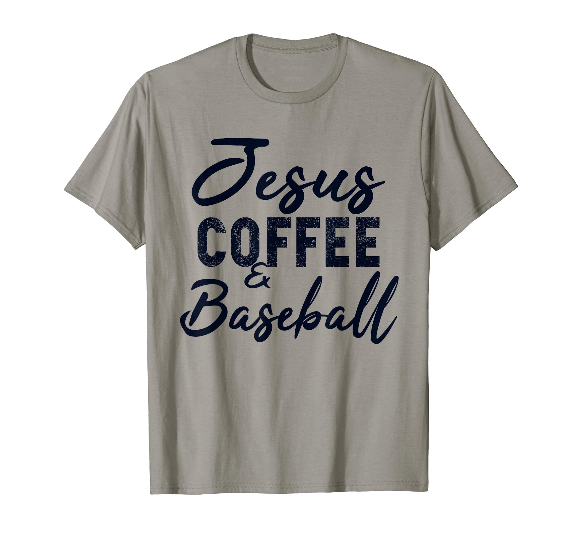 Jesus Coffee And Baseball Sport T-Shirt - Aesthetic Graphic Unisex - T-Shirt, Sweatshirt, Hoodie