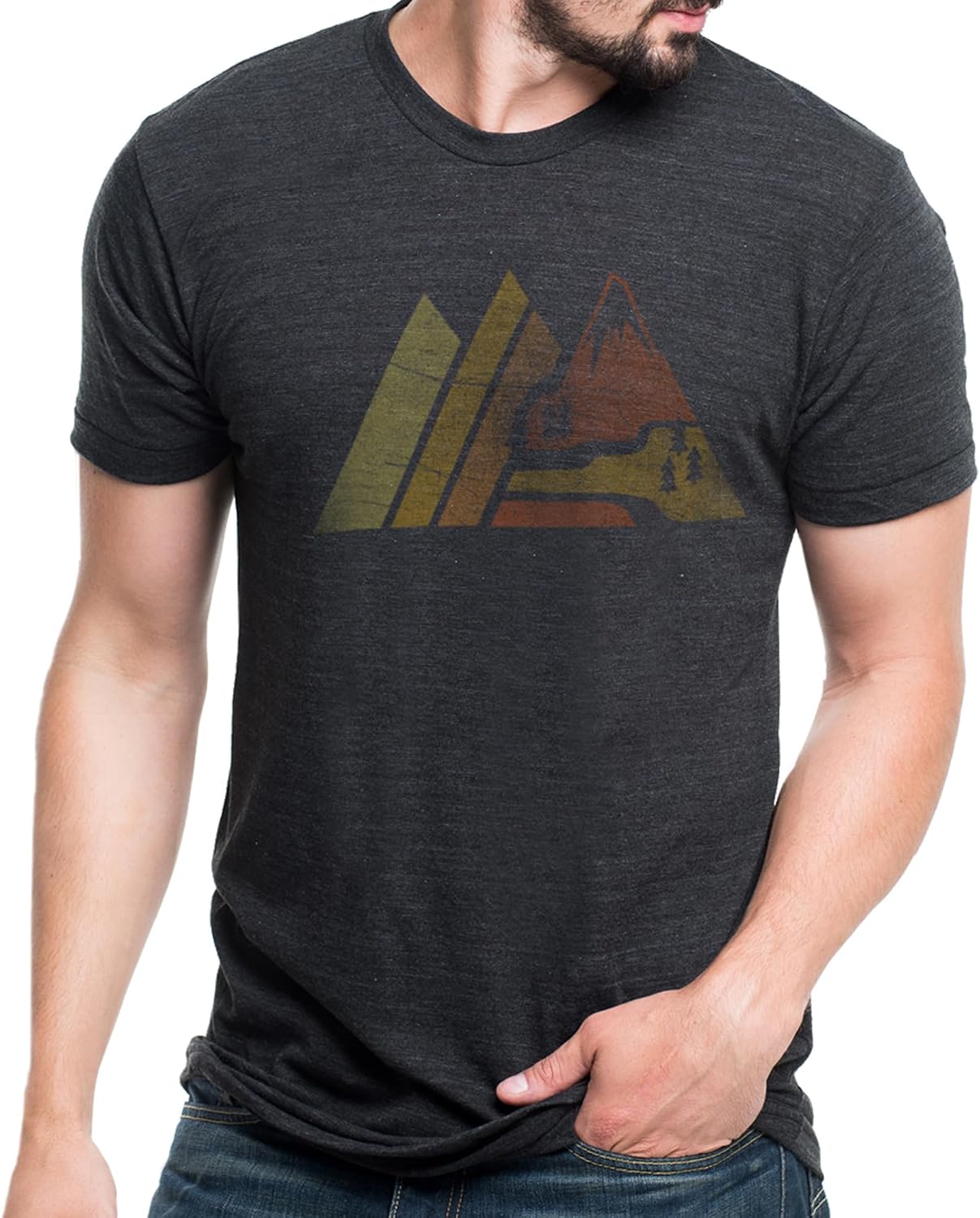 Nature Screen Printed Mountain Graphic for Men, - Adult & Kids T-Shirts, Sweatshirts & Hoodies apparel design preview 1