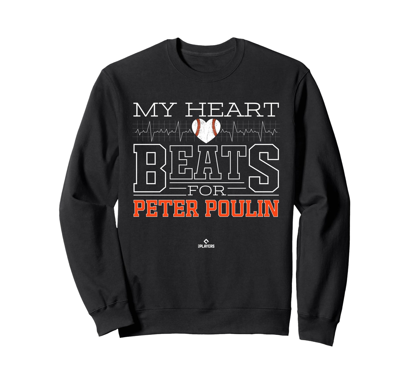 My Heart Beats Peter Poulin Sweatshirt - Aesthetic Graphic for Adults - T-Shirt, Sweatshirt, Hoodie