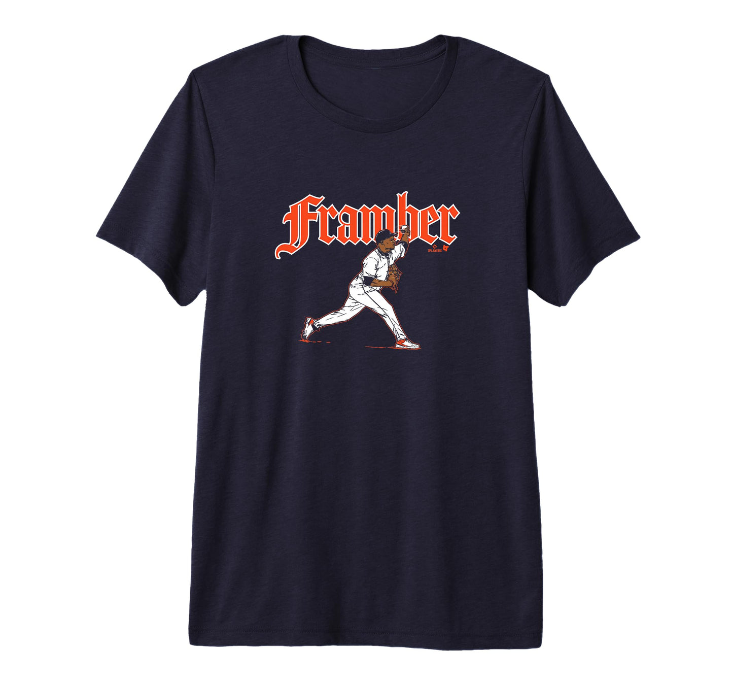 Framber Valdez Ace Pose Detroit T-Shirt - Casual Everyday Wear Unisex - T-Shirt, Sweatshirt, Hoodie