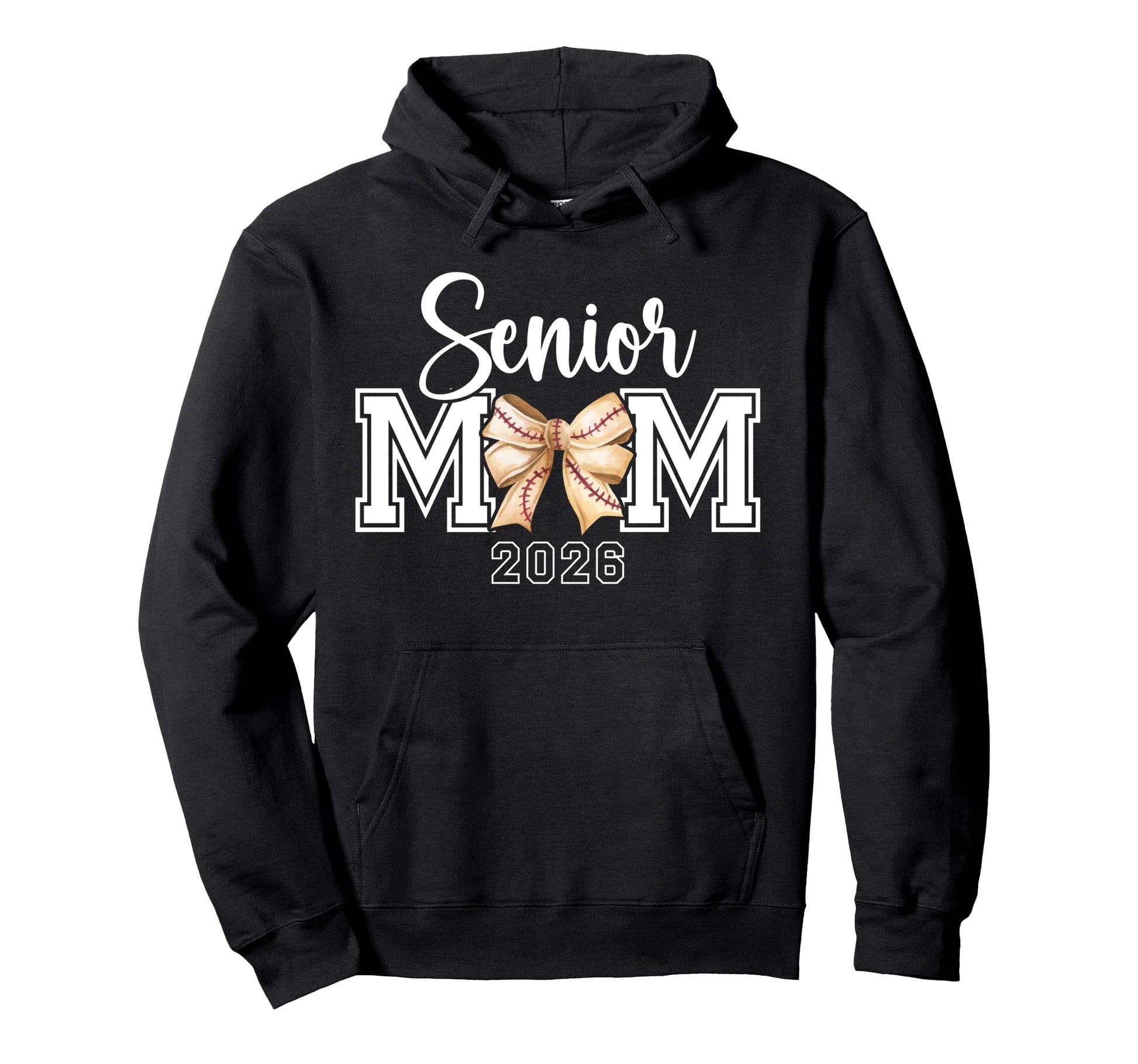Baseball Senior Mom 2026 Baseball Hoodie - Streetwear Style Men Women - T-Shirt, Sweatshirt, Hoodie