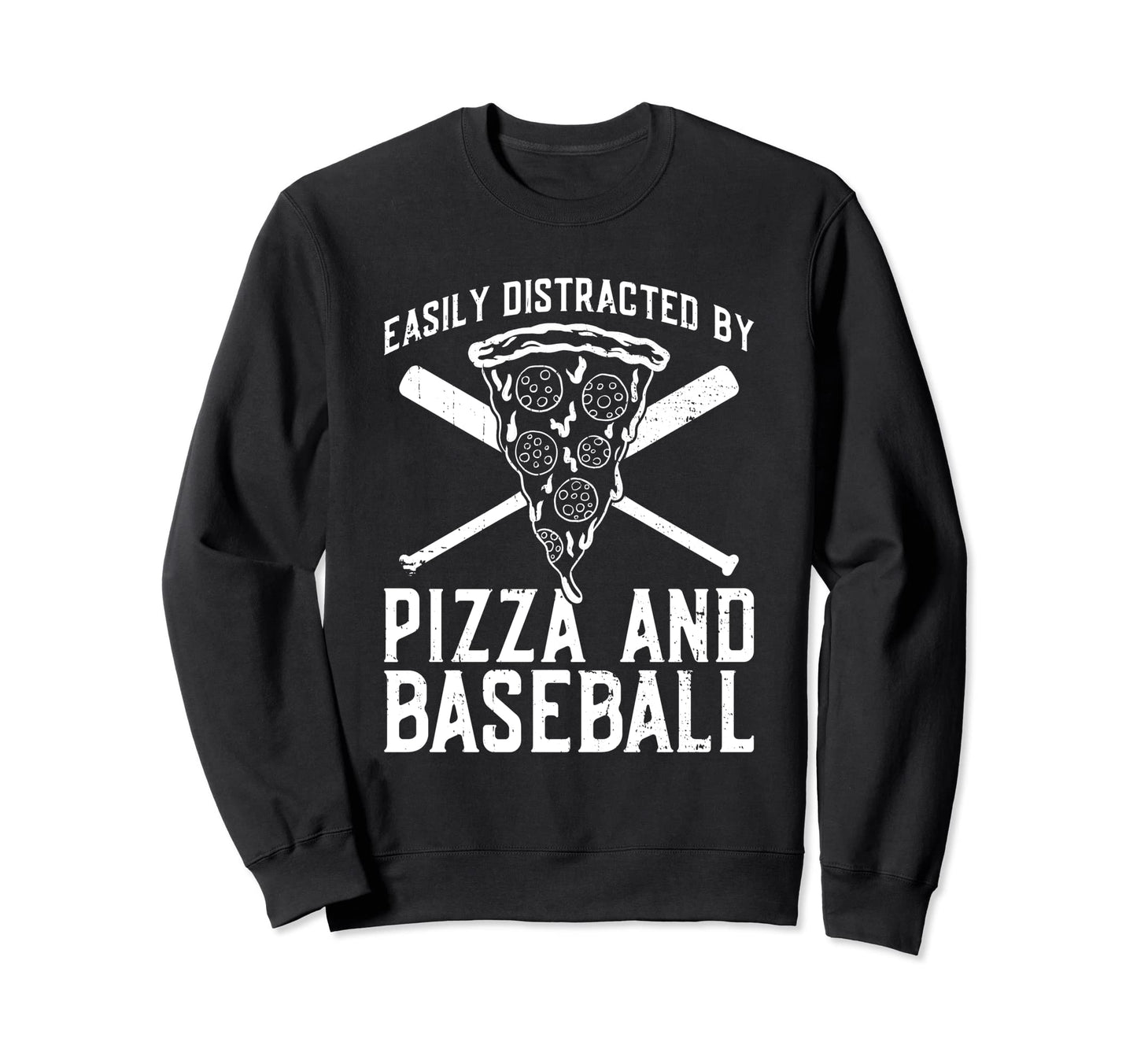 Pizza Baker Who Loves Baseball And Sweatshirt - Custom Art Print Unisex - T-Shirt, Sweatshirt, Hoodie