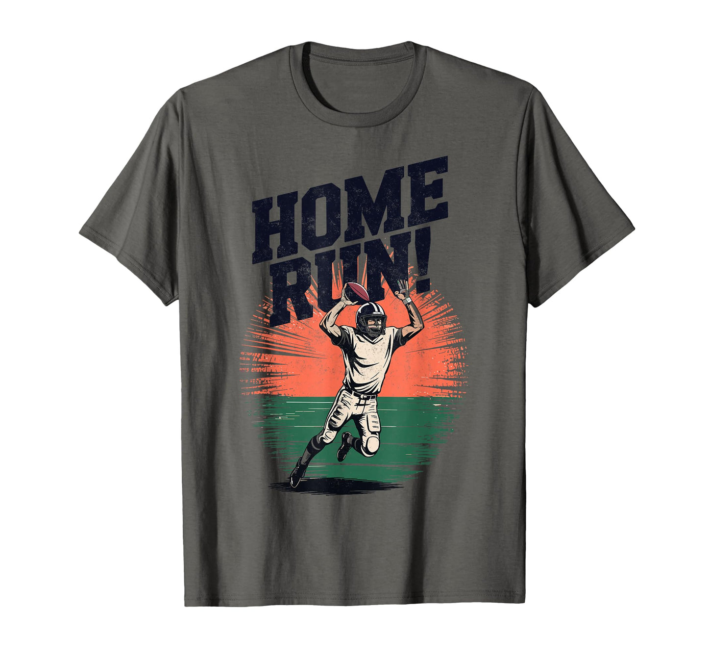Funny Sports Homerun Football T-Shirt - Fun Novelty Design for Adults - T-Shirt, Sweatshirt, Hoodie
