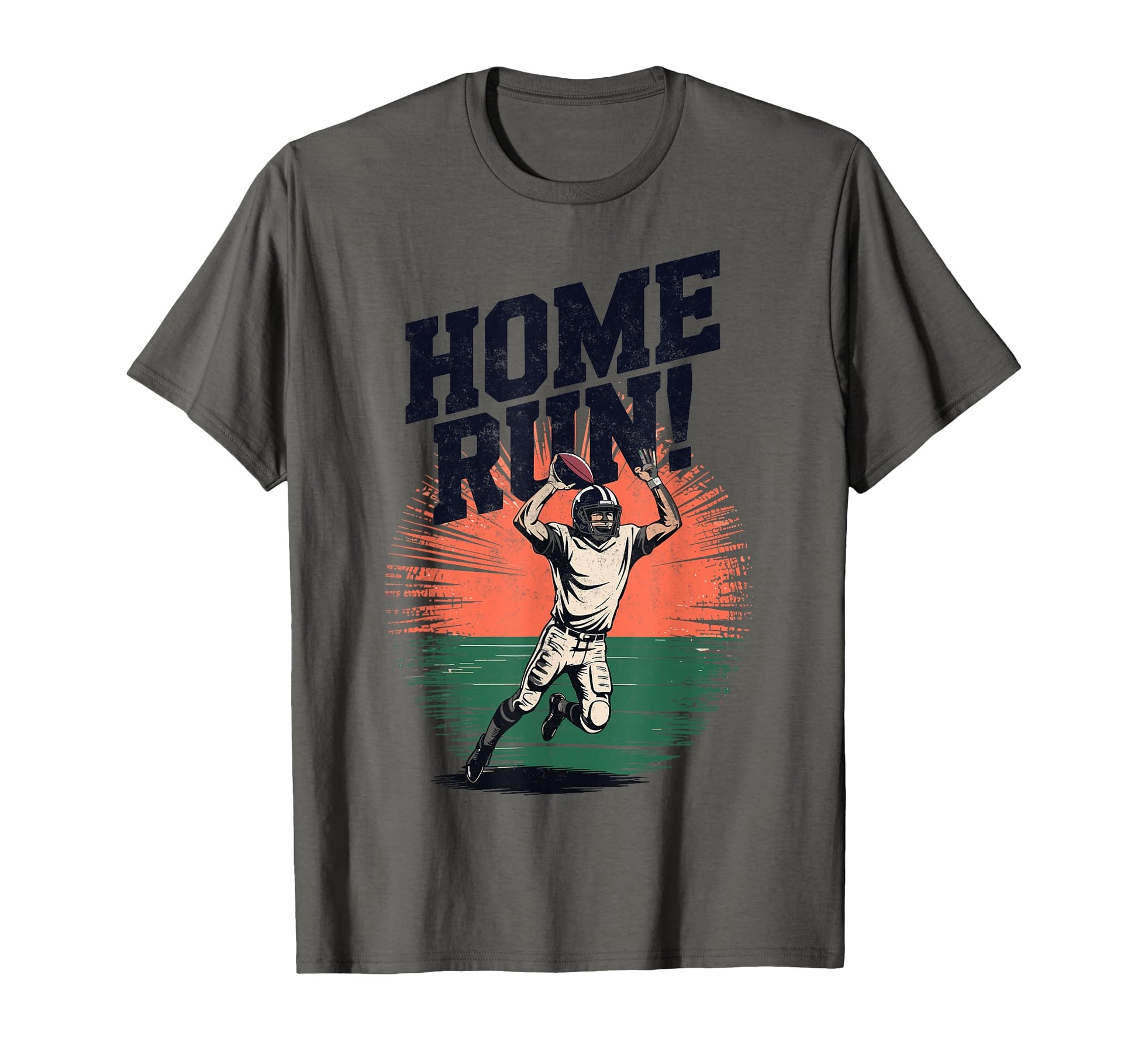 Funny Sports Homerun Football T-Shirt - Fun Novelty Design for Adults - T-Shirt, Sweatshirt, Hoodie