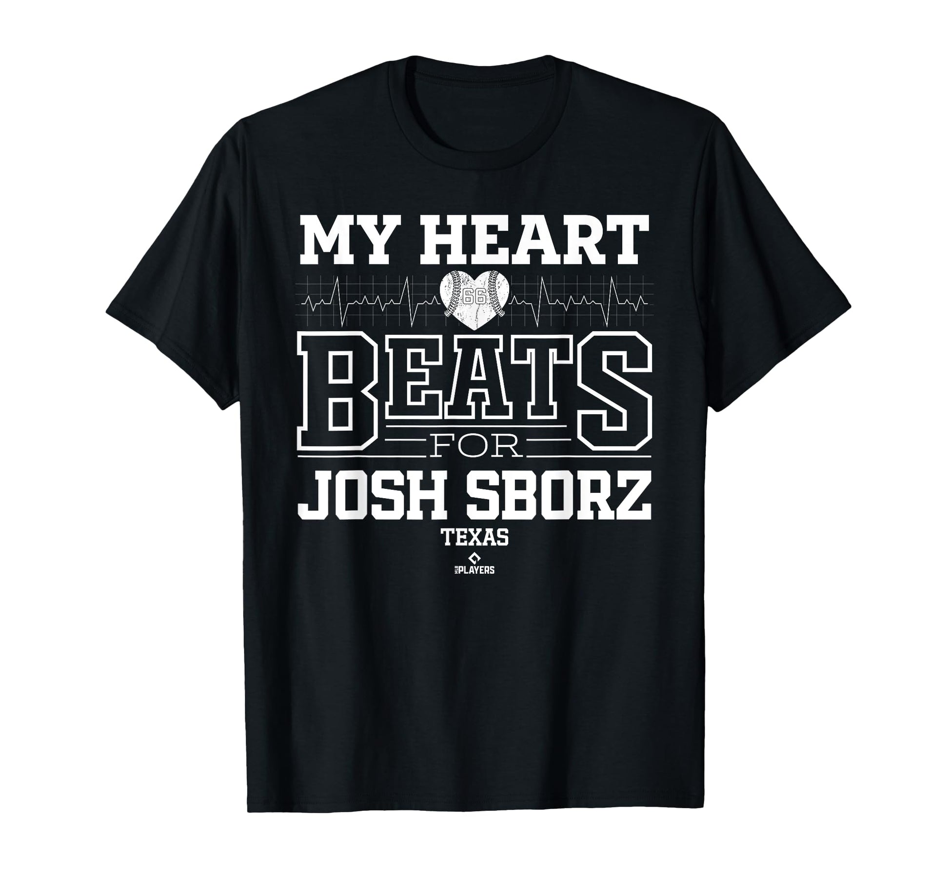 My Heart Beats Josh Sborz Texas T-Shirt - Custom Art Print Men Women - T-Shirt, Sweatshirt, Hoodie