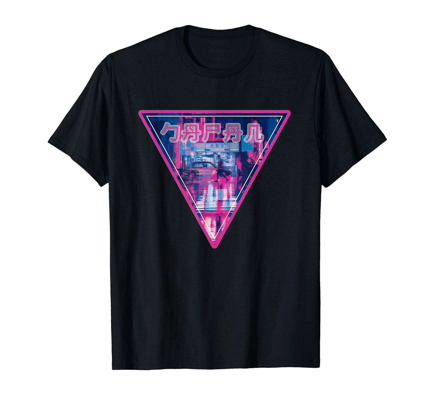 Retrowave Japan Synthwave Aesthetic T-Shirt - Minimalist Print Men Women - T-Shirt, Sweatshirt, Hoodie