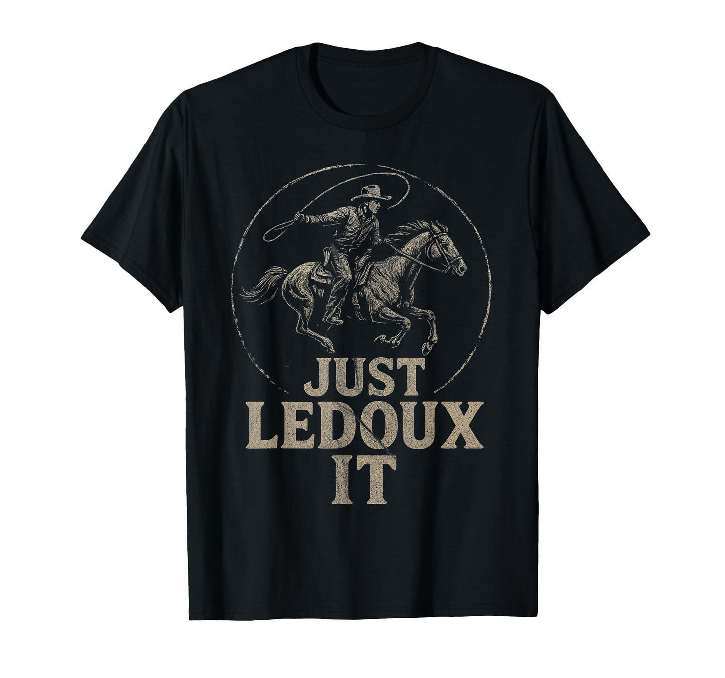 Cowboy Rodeo Grunge Western T-Shirt - Unique Graphic Unisex - T-Shirt, Sweatshirt, Hoodie