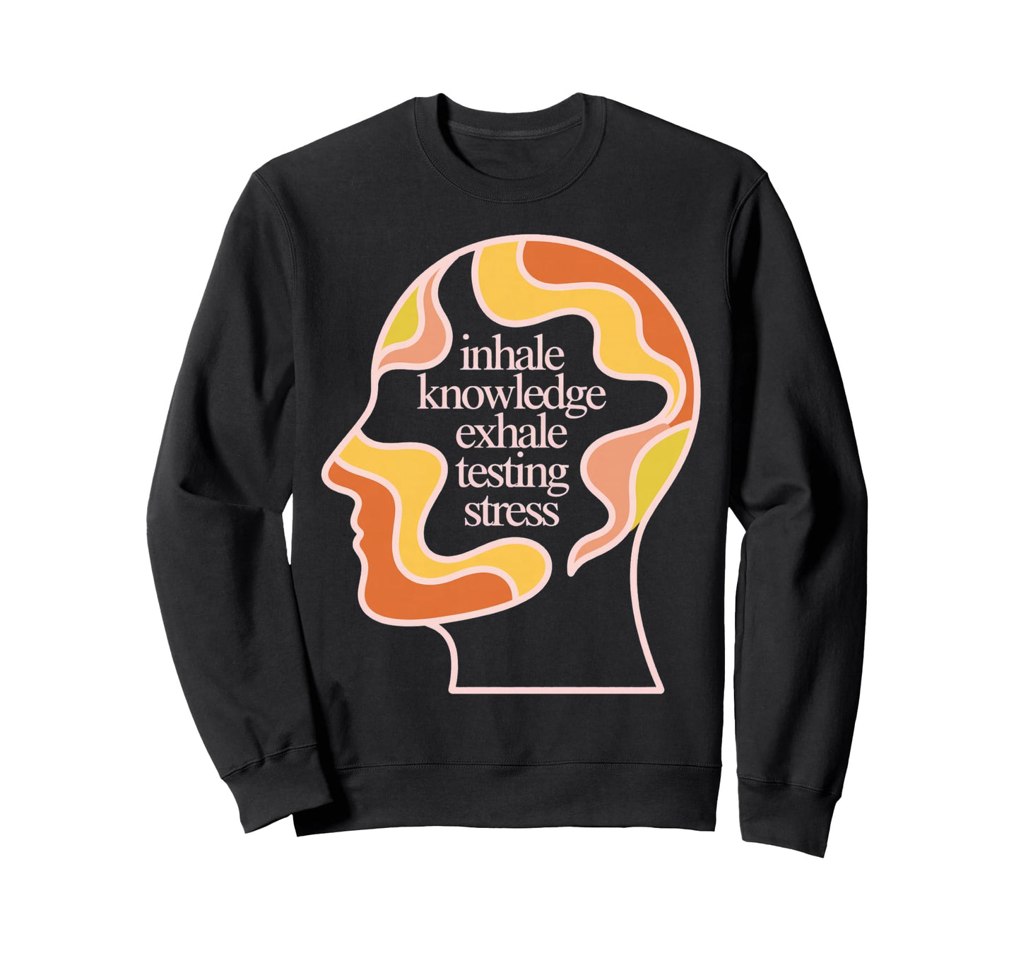 Groovy Testing Motivation School Sweatshirt - Novelty Apparel Unisex - T-Shirt, Sweatshirt, Hoodie