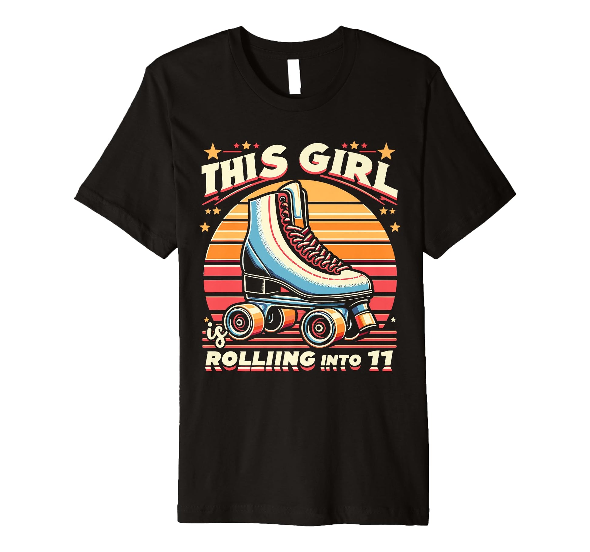 This Is Rolling Into 11 Roller Skates T-Shirt - Trendy Graphic Men Women - T-Shirt, Sweatshirt, Hoodie