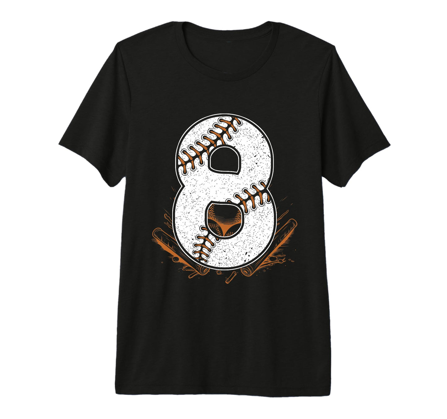 Baseball Birthday 8Th Birthday Party T-Shirt - Aesthetic Graphic Unisex - T-Shirt, Sweatshirt, Hoodie