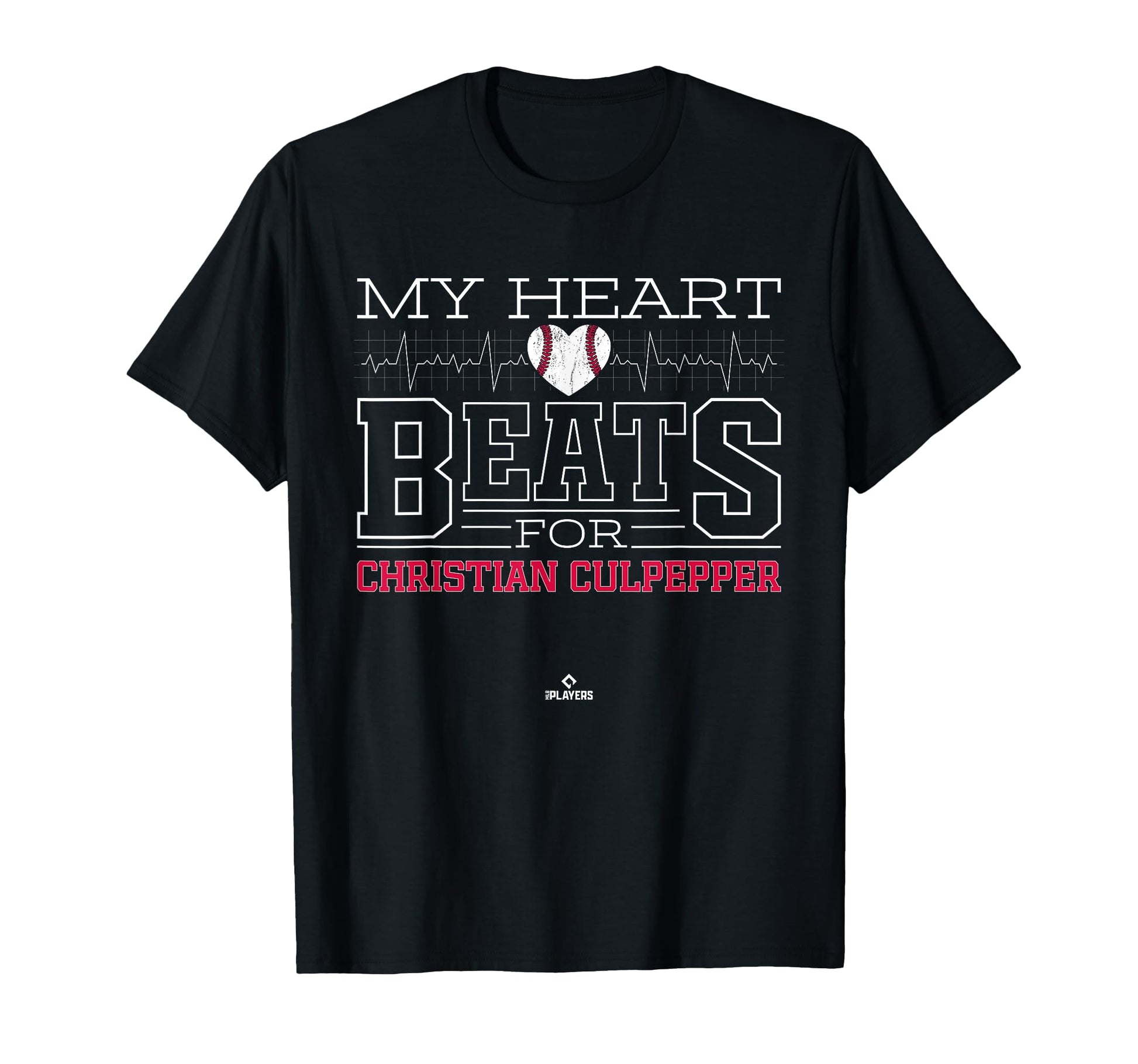 My Heart Beats Christian Culpepper T-Shirt - Trendy Graphic for Adults - T-Shirt, Sweatshirt, Hoodie
