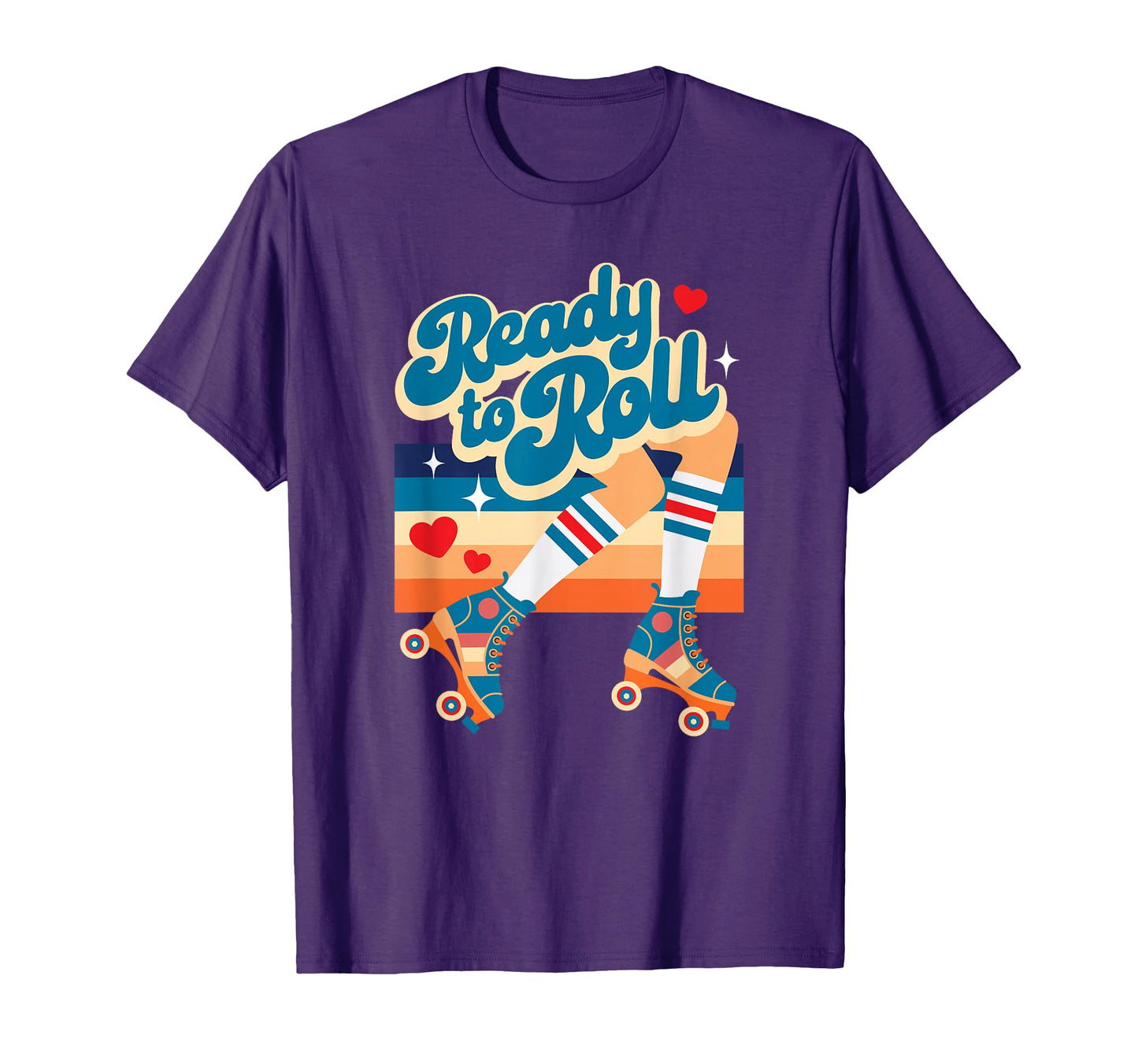 Ready To Roll Roller Skate T-Shirt - Aesthetic Graphic for Adults - T-Shirt, Sweatshirt, Hoodie